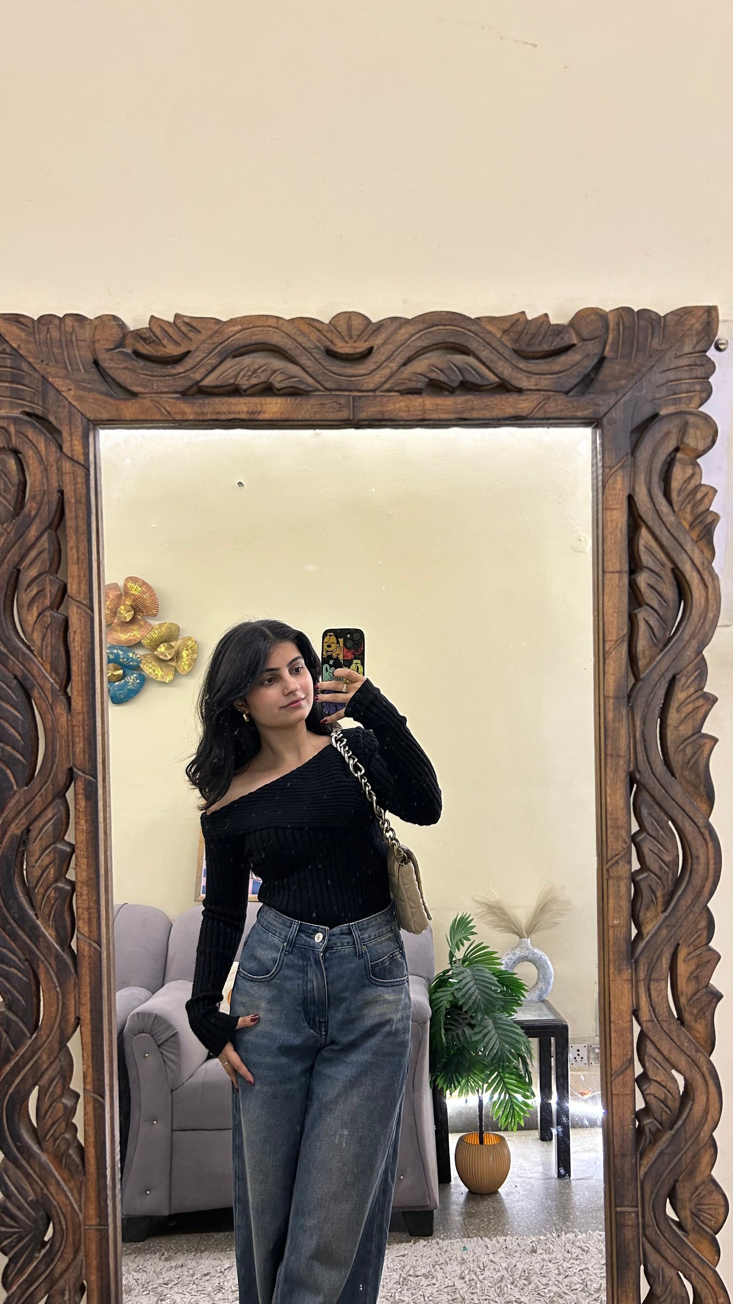 Cute top 32-34 bust warm