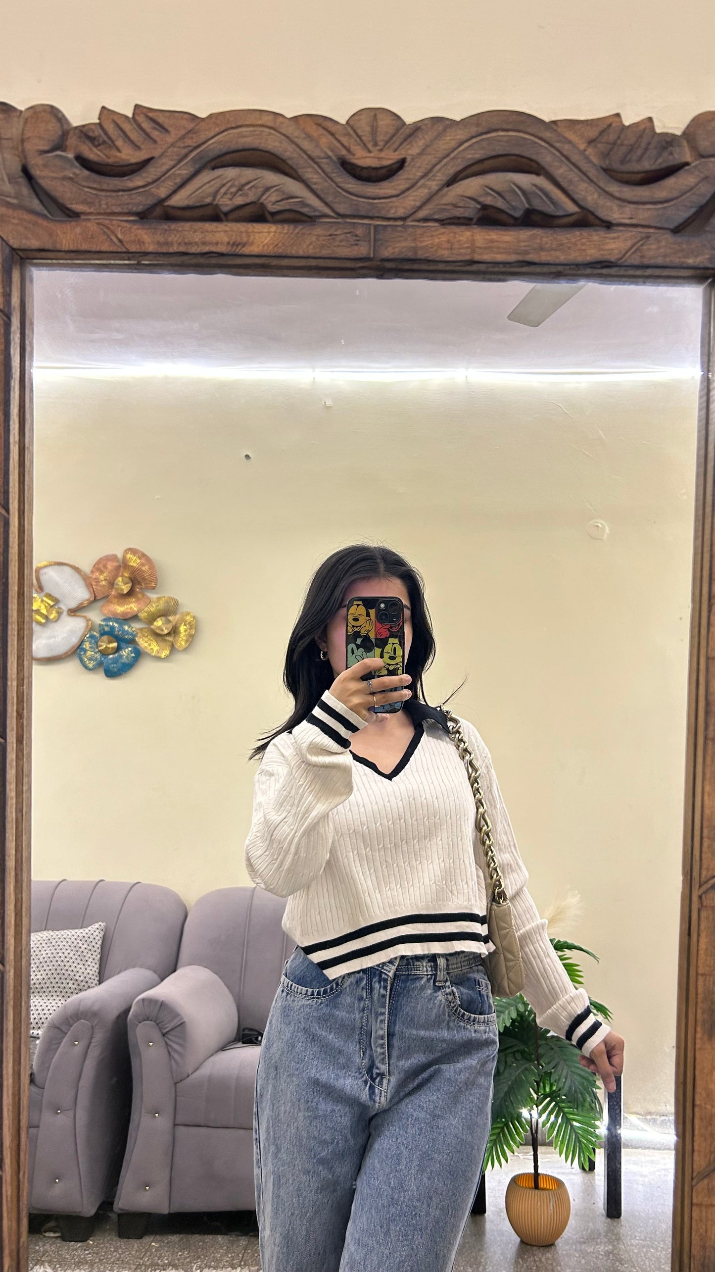 Cute top M-L