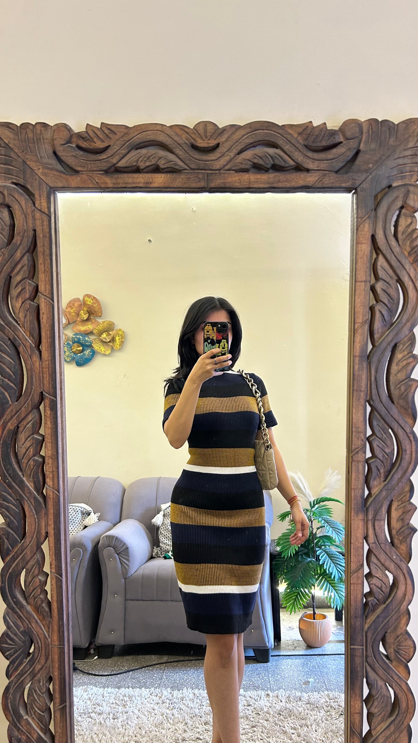 Bodycon dress 34-38 bust/l:35