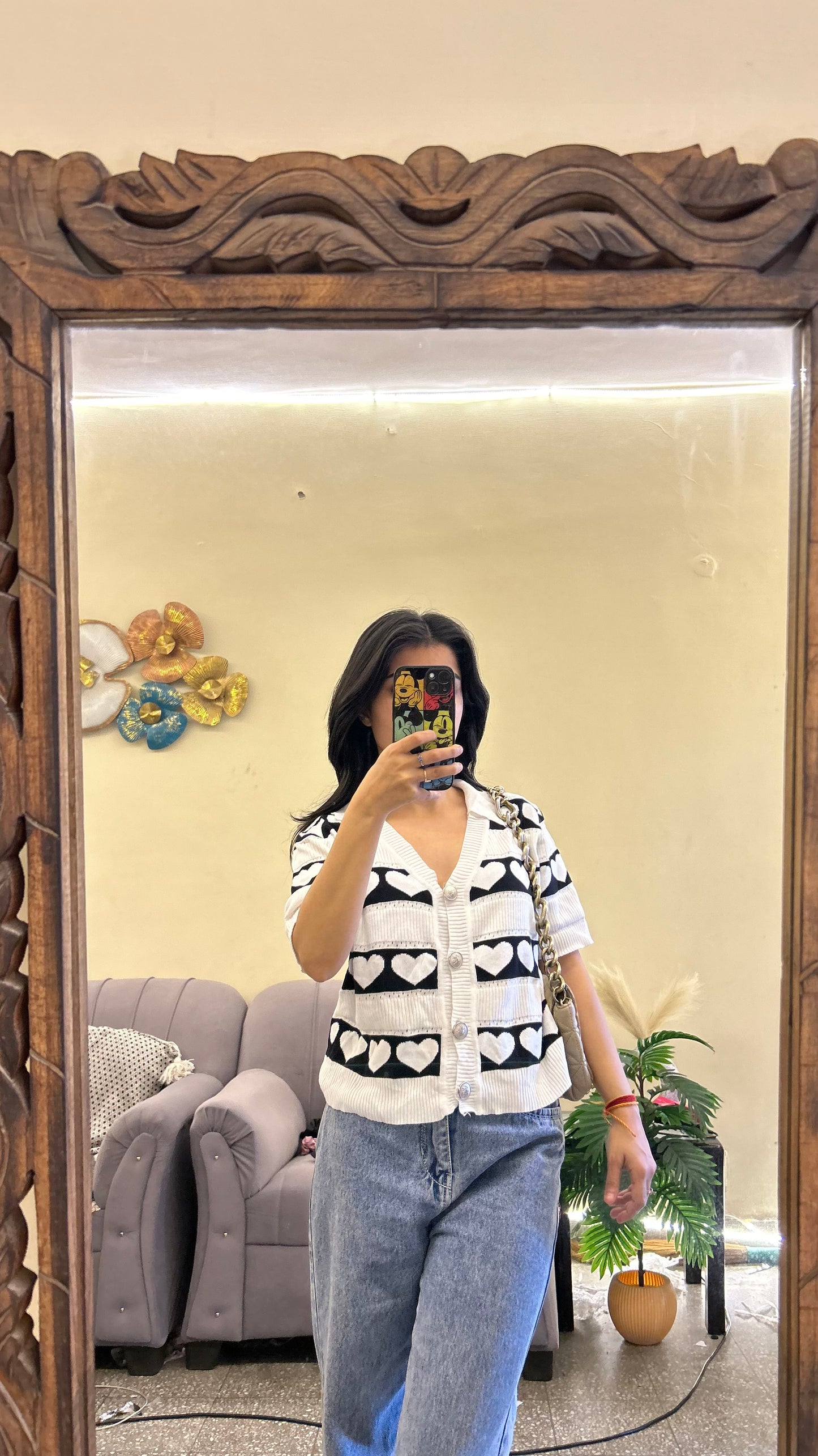Cute top 36-38