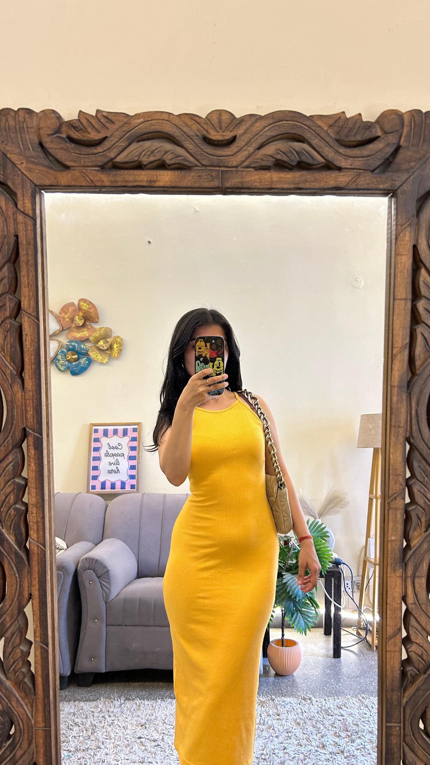 Cute thrifted dress 30-32 bust/l:41