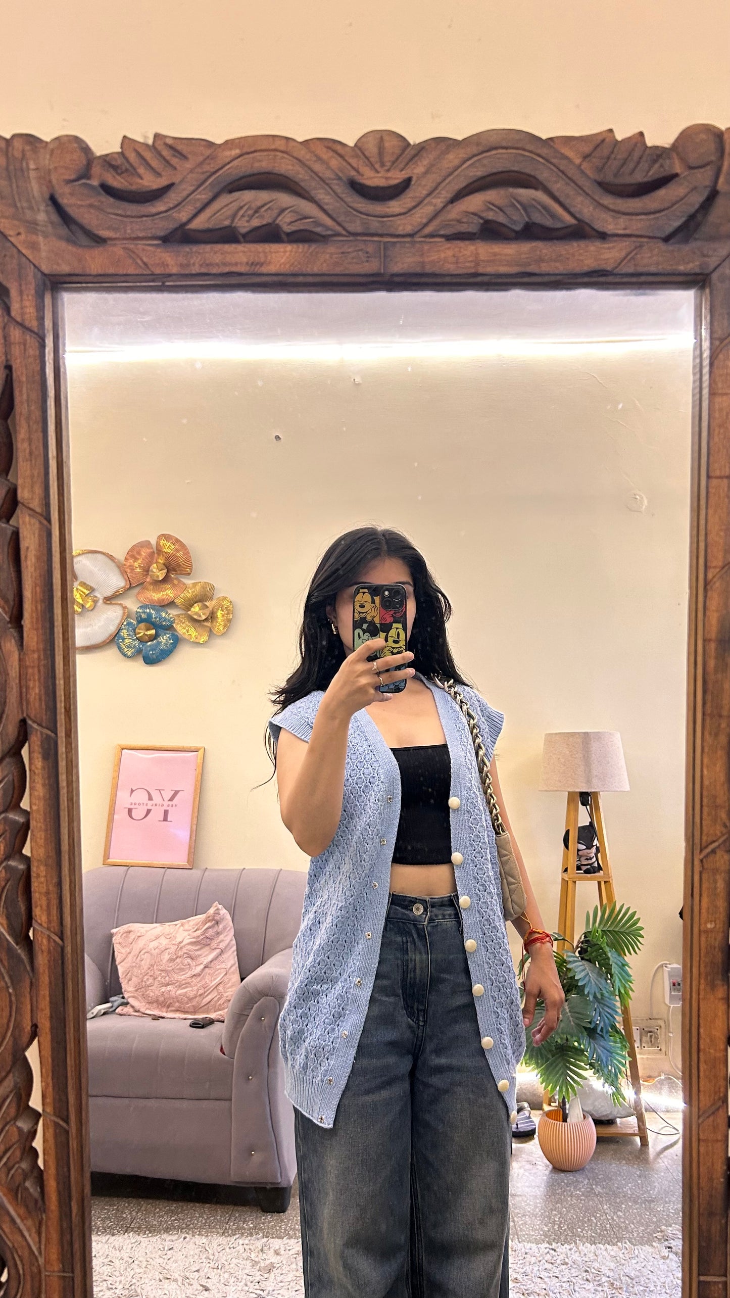 74)Semi winter cute tops🌸32-34