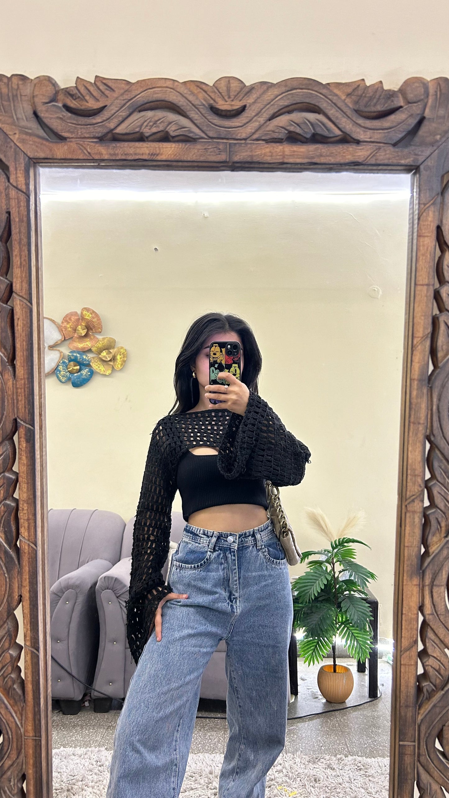 Crochet top xs-s
