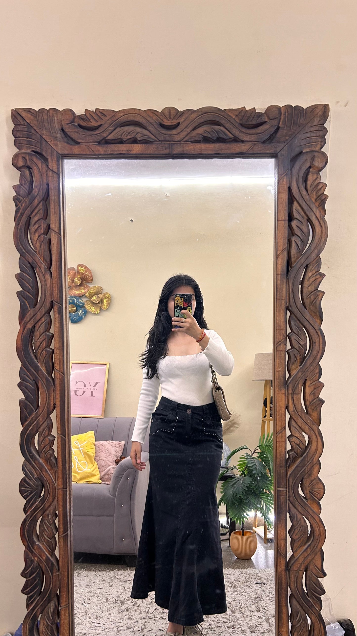 46)korean skirts waist - 29/L 33