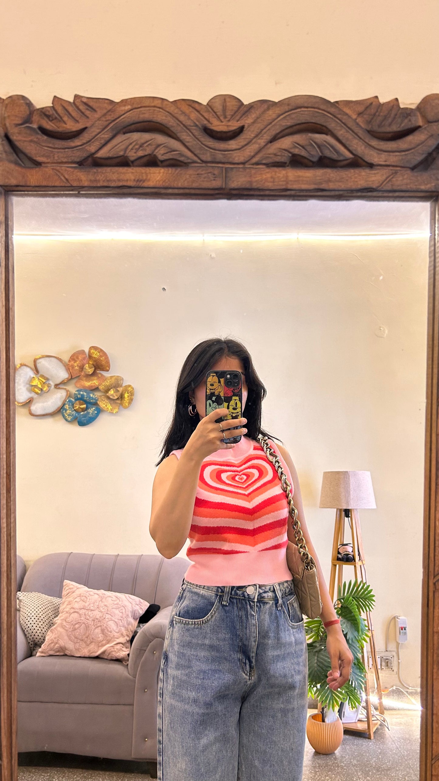 27) cute top 32-34 bust