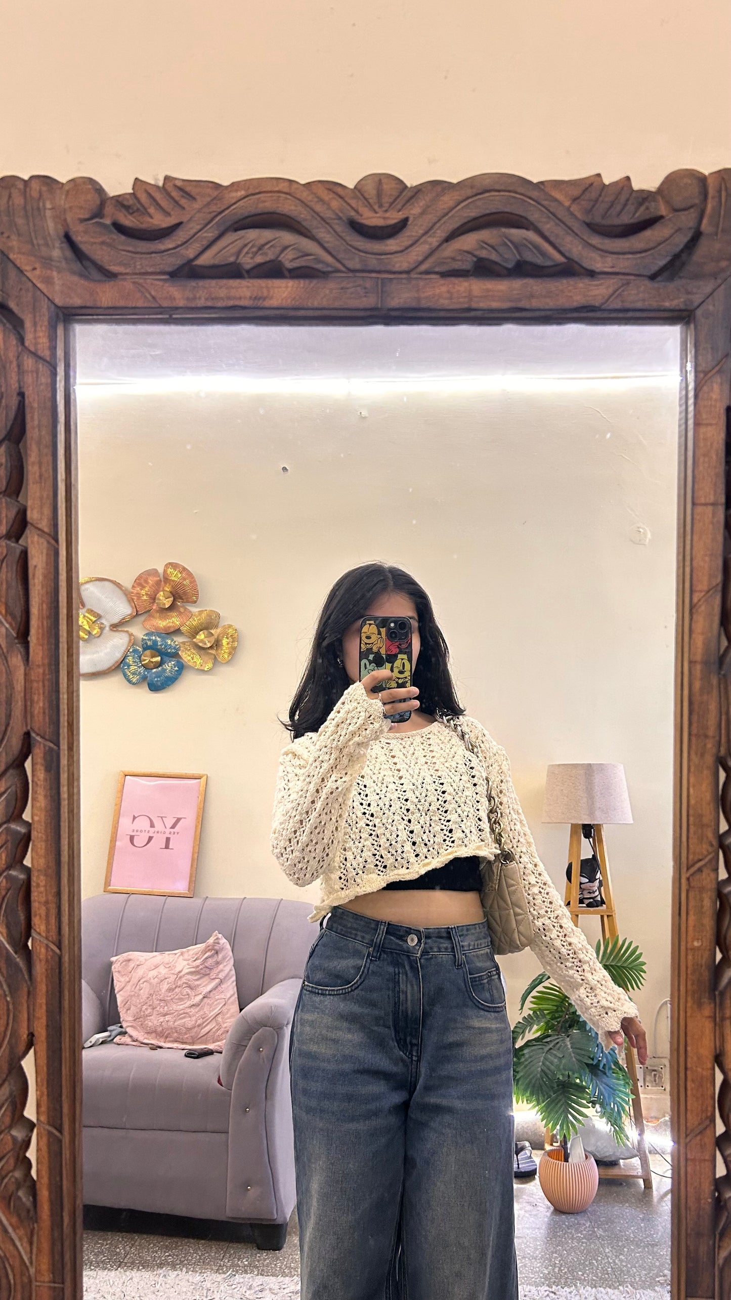 72)Semi winter cute tops🌸30-32 bust