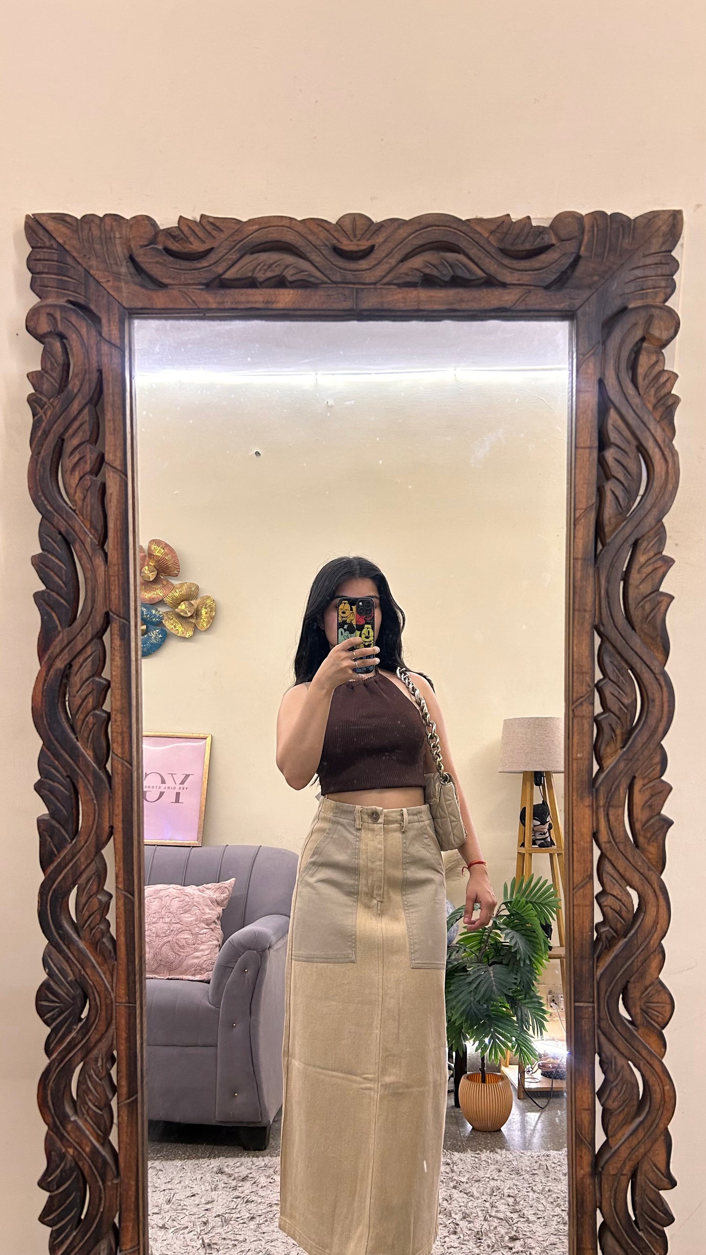 23s)korean skirts waist - 26/L 32