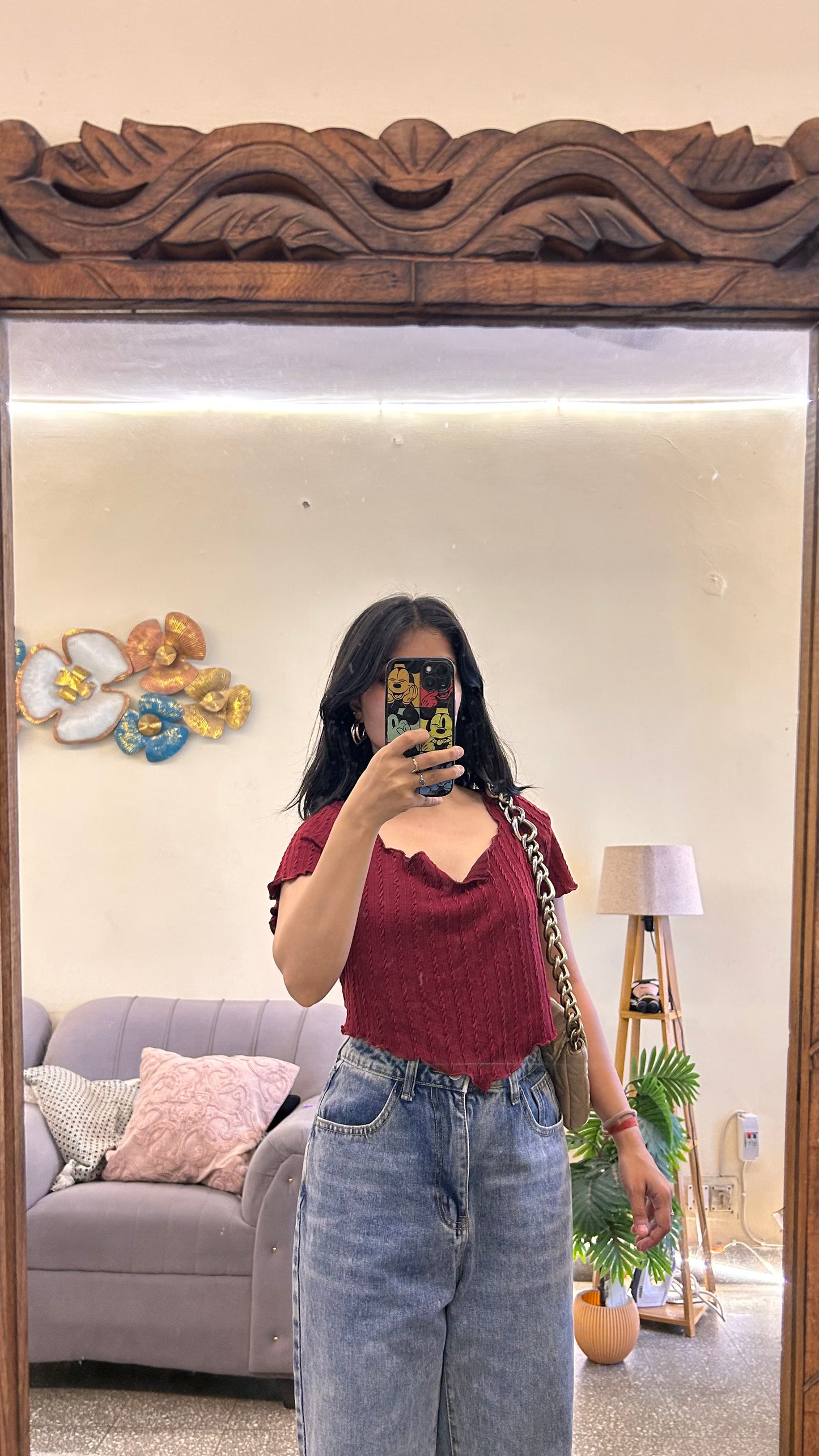 72) cute top 32-34 bust