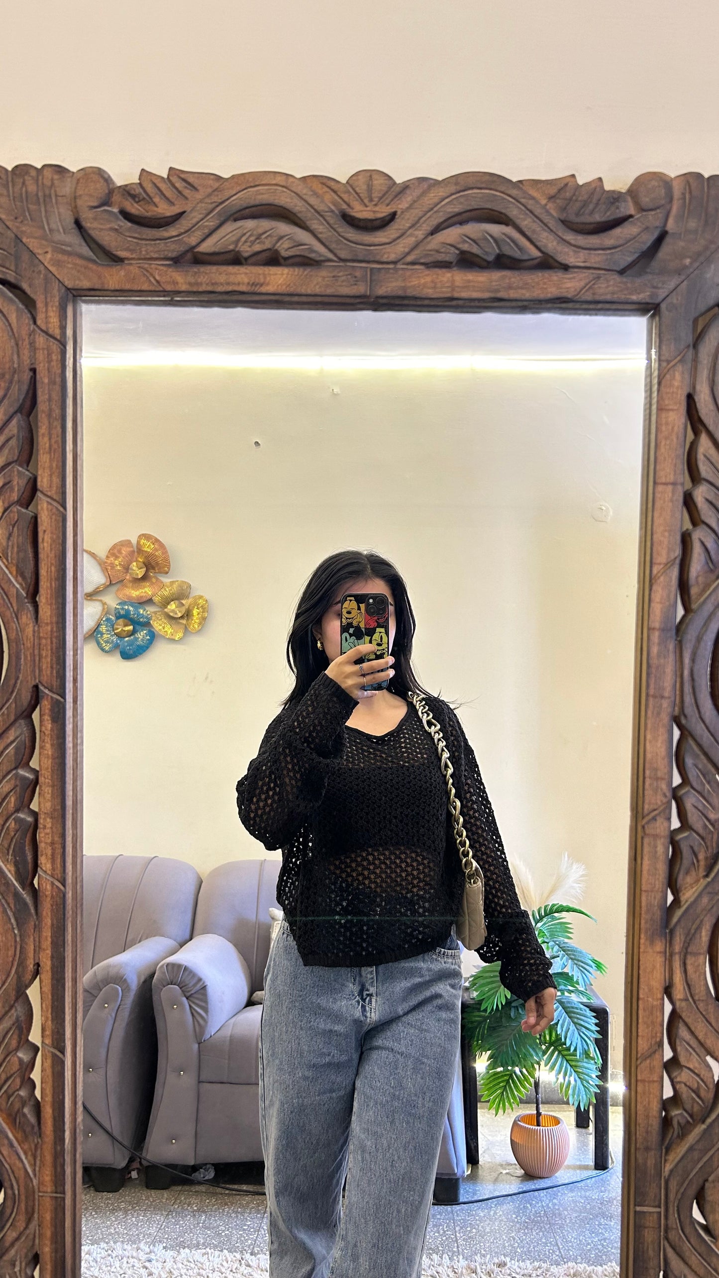 Crochet top 34-38 bust