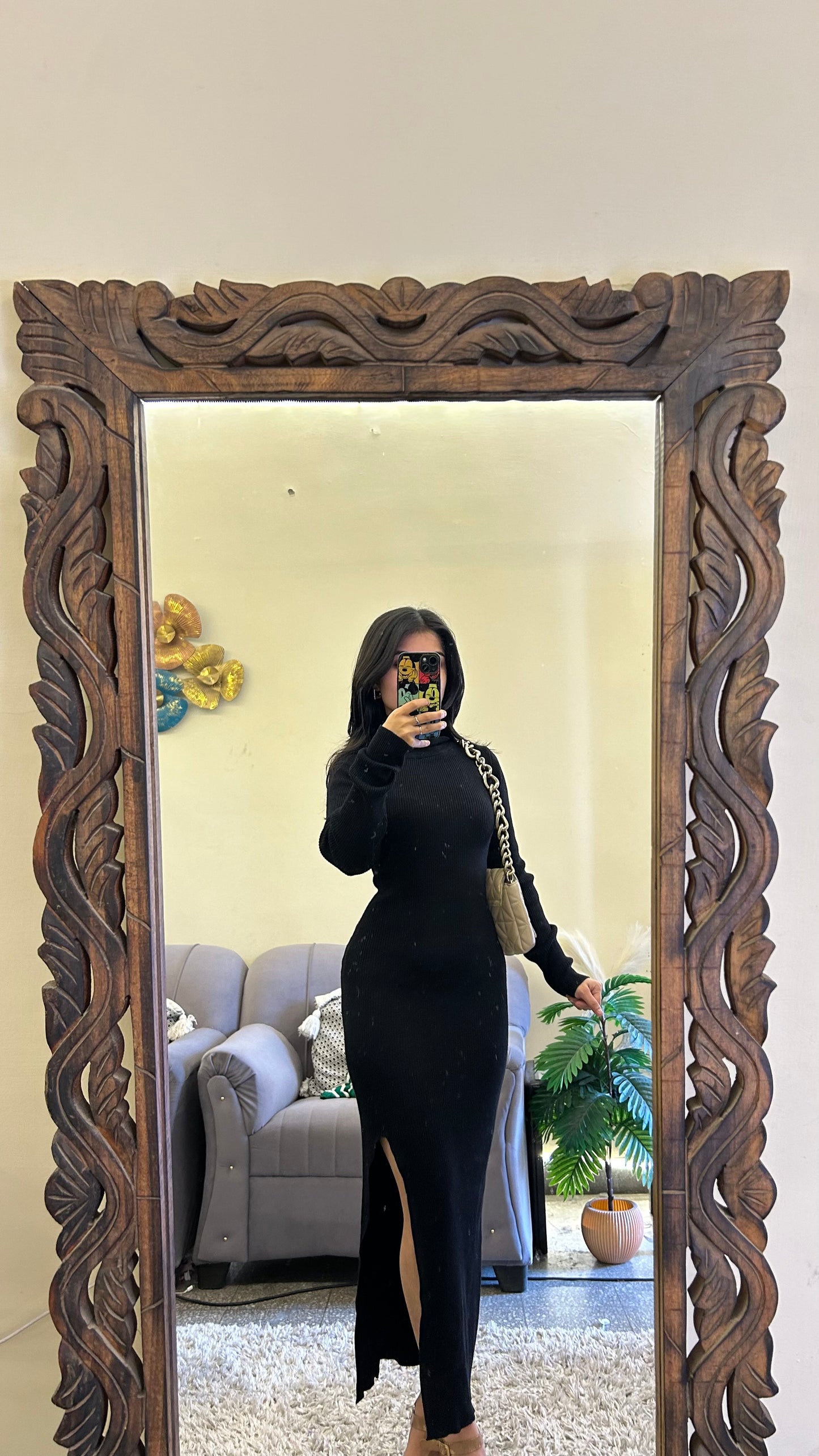 Bodycon dress 34-36 bust/l:45