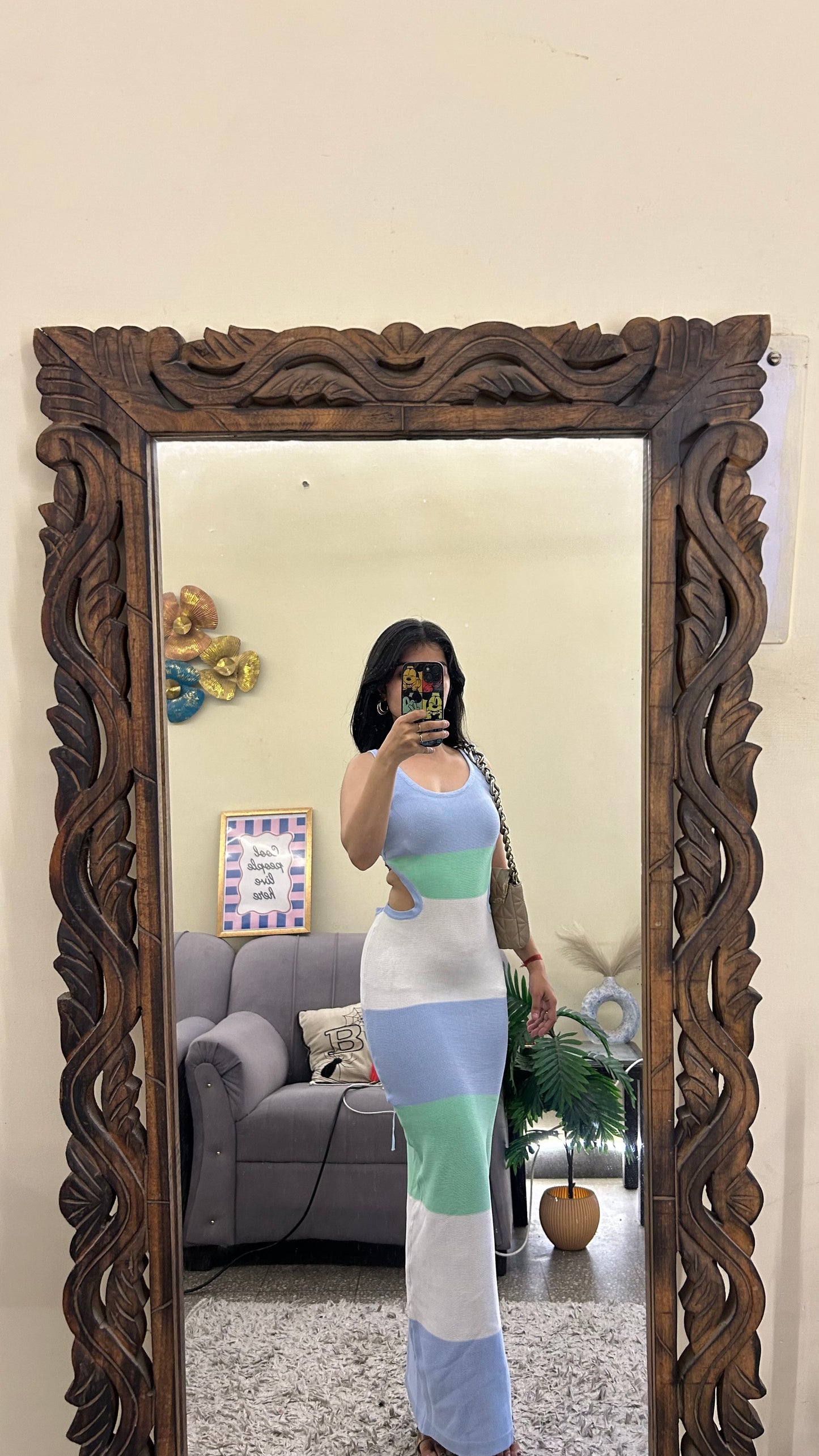Classy dress 32-34 bust/l:52