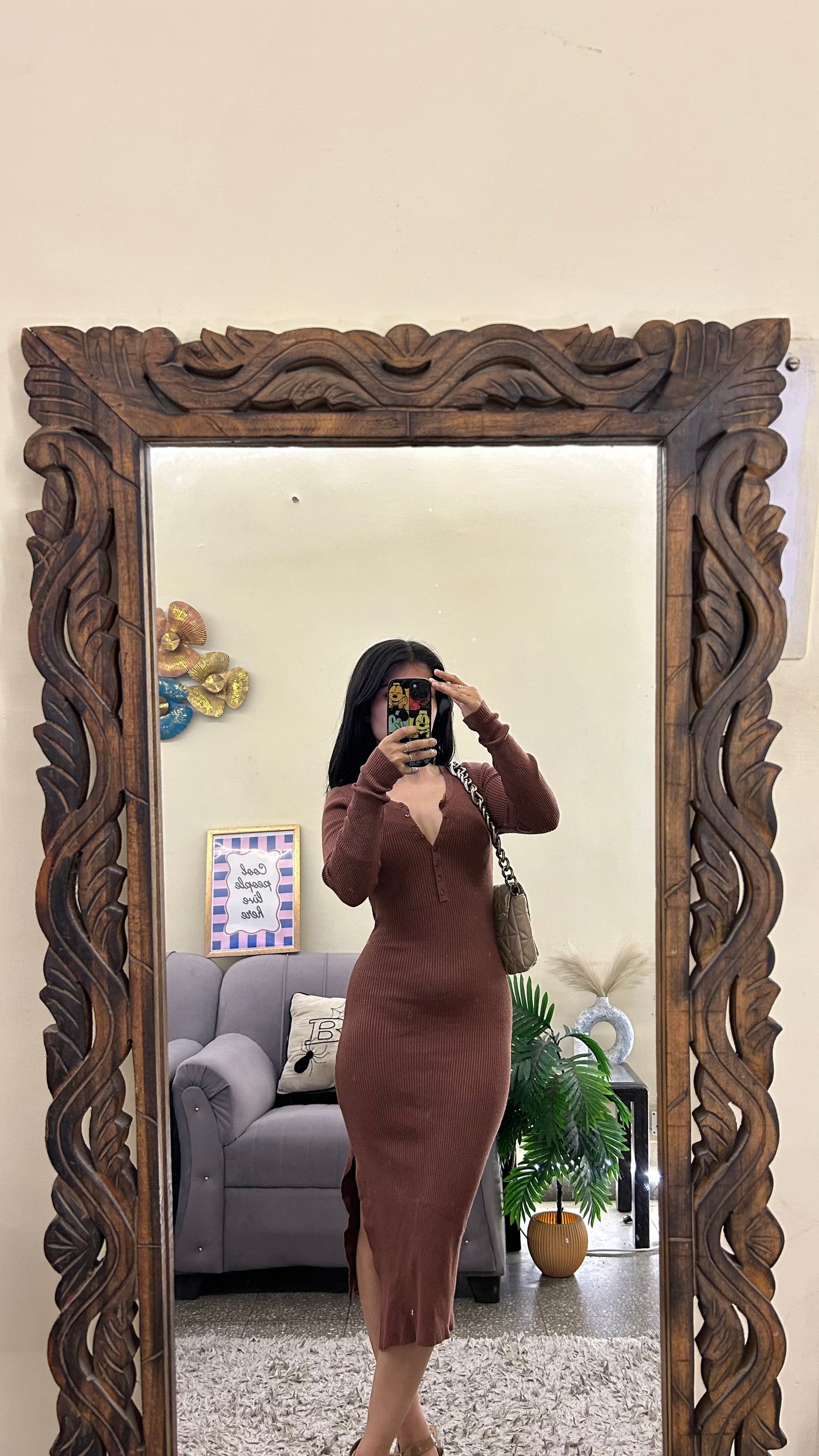Cute dress thrifted 28-31 bust/l:41