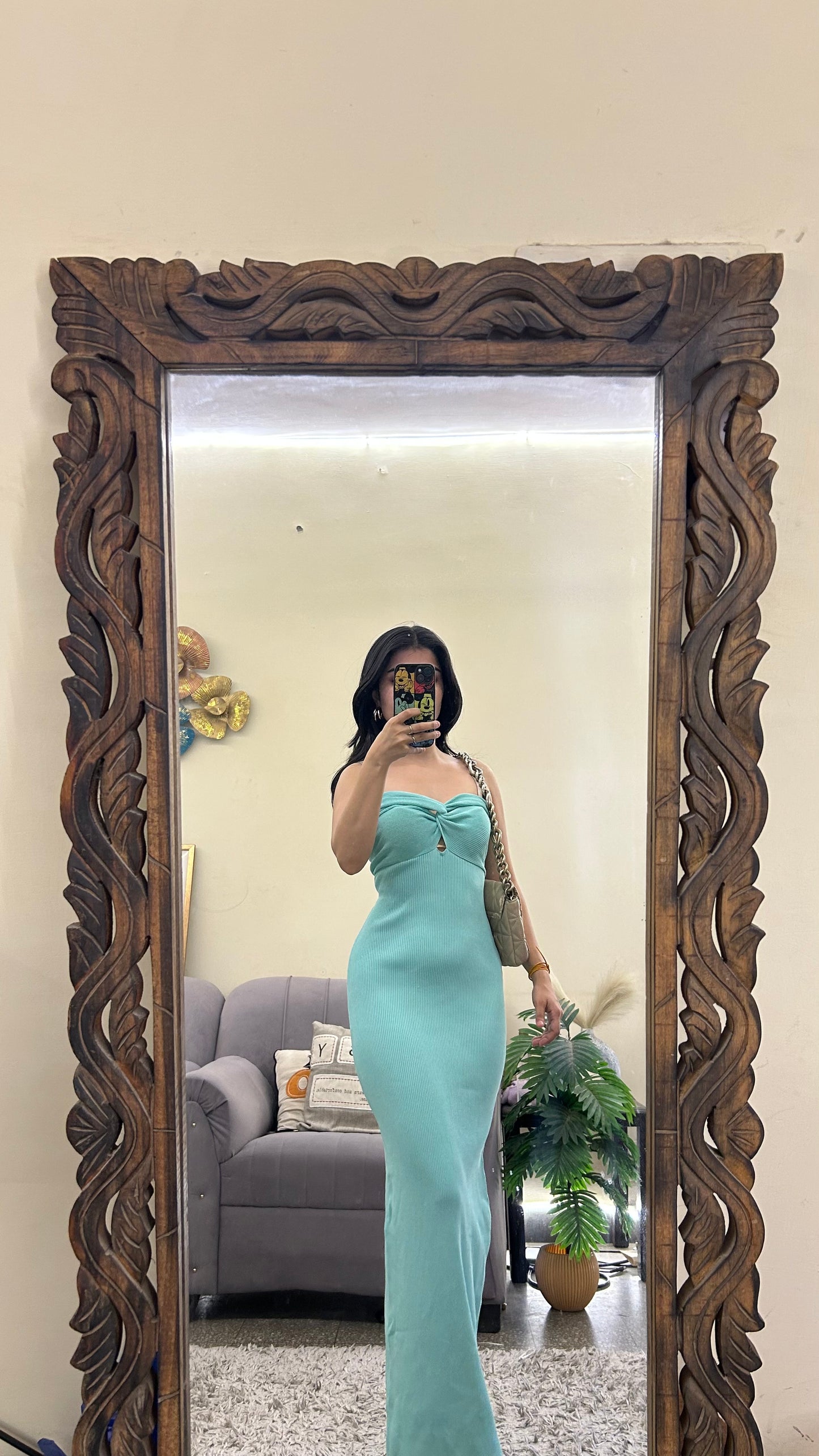 Cute dress 30-32 bust/l:52