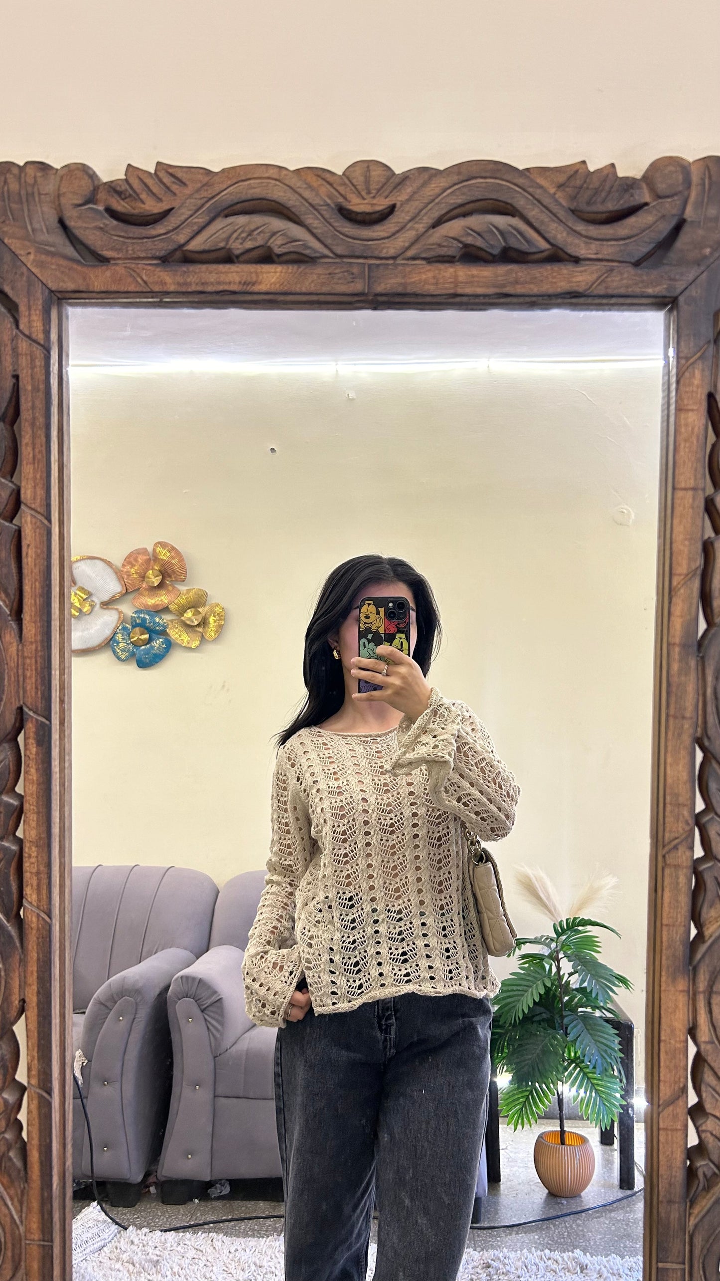 Crochet top S