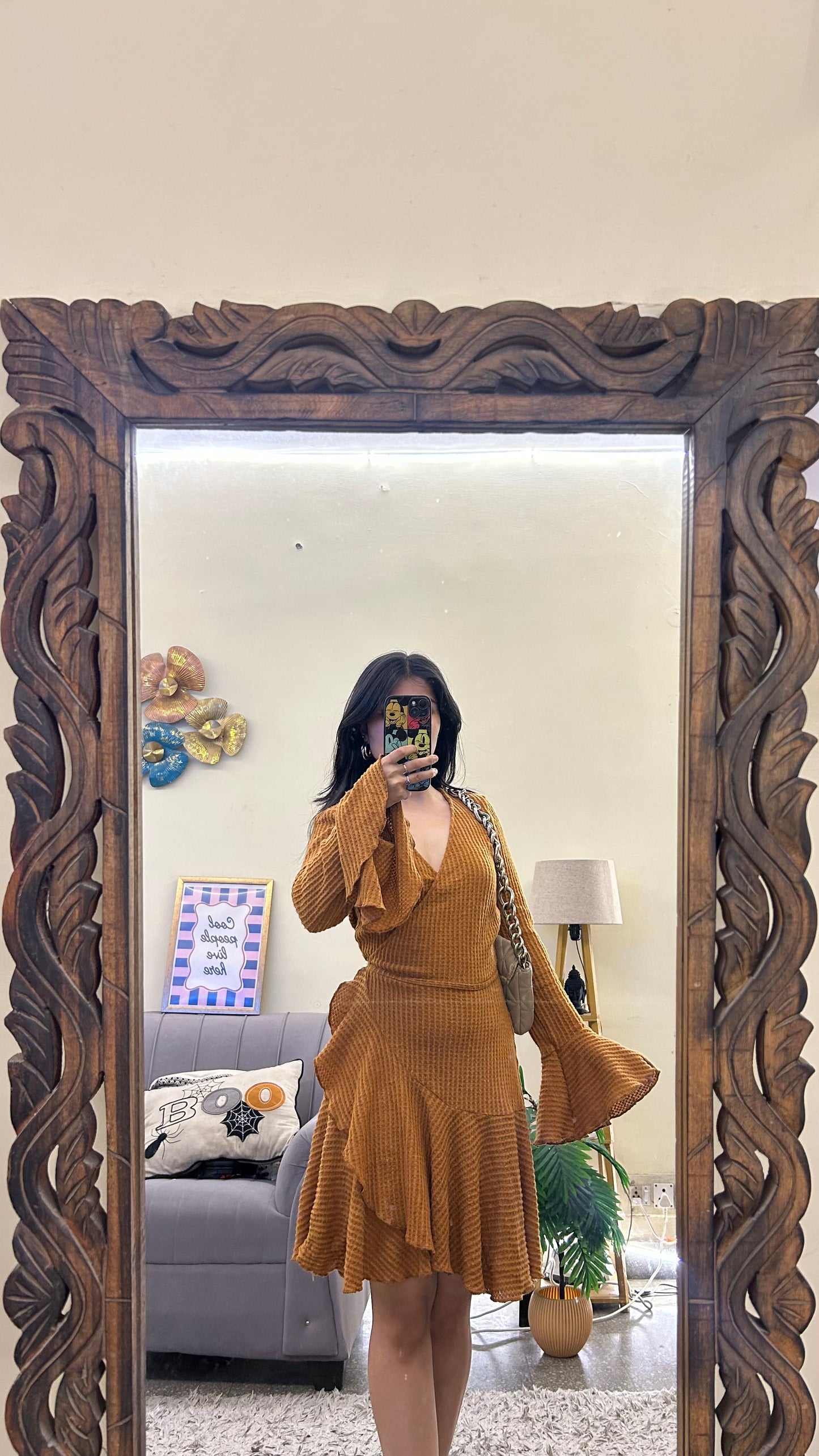 Wrap around dress 32-34 bust