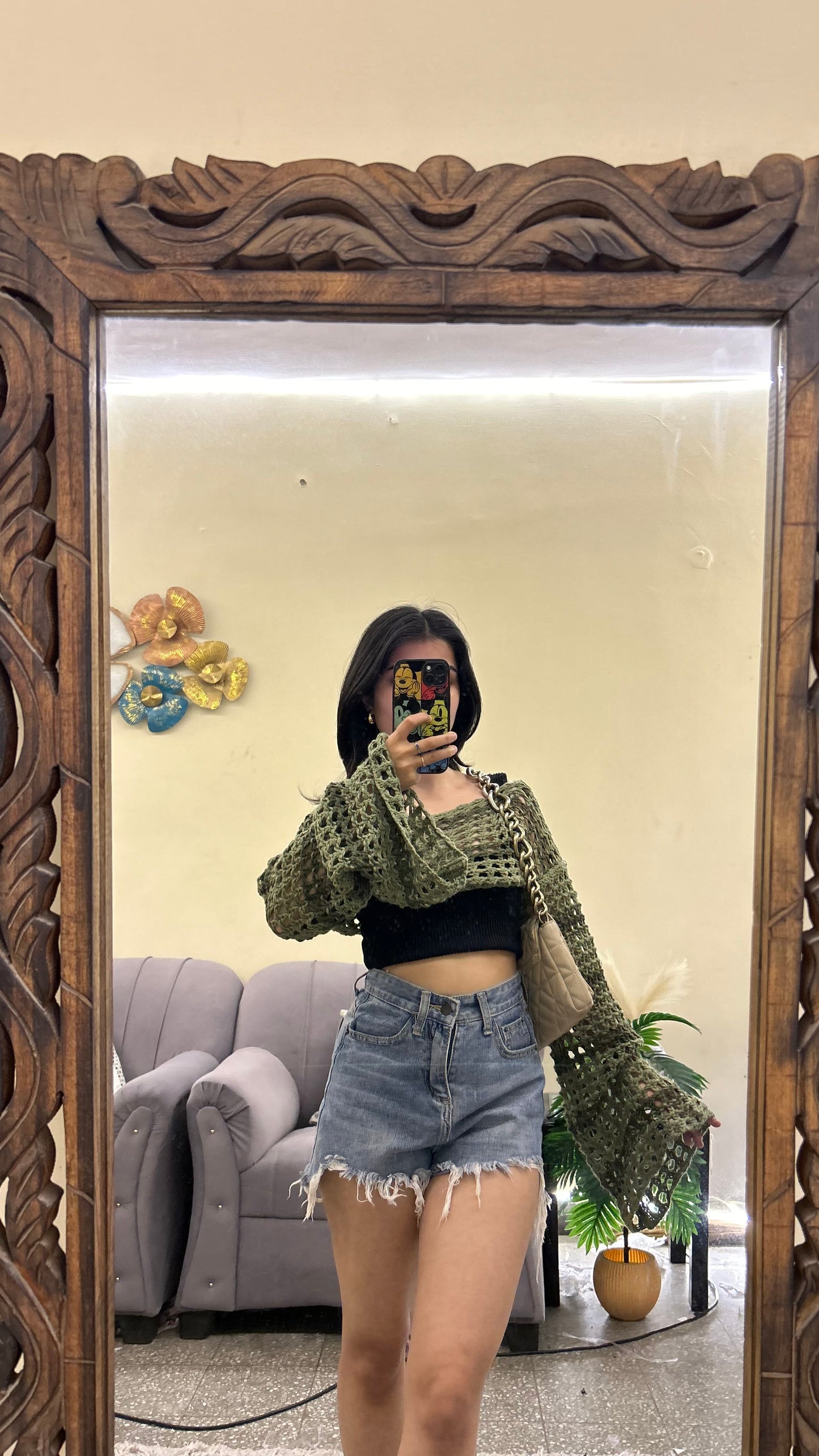 Crochet cover up M