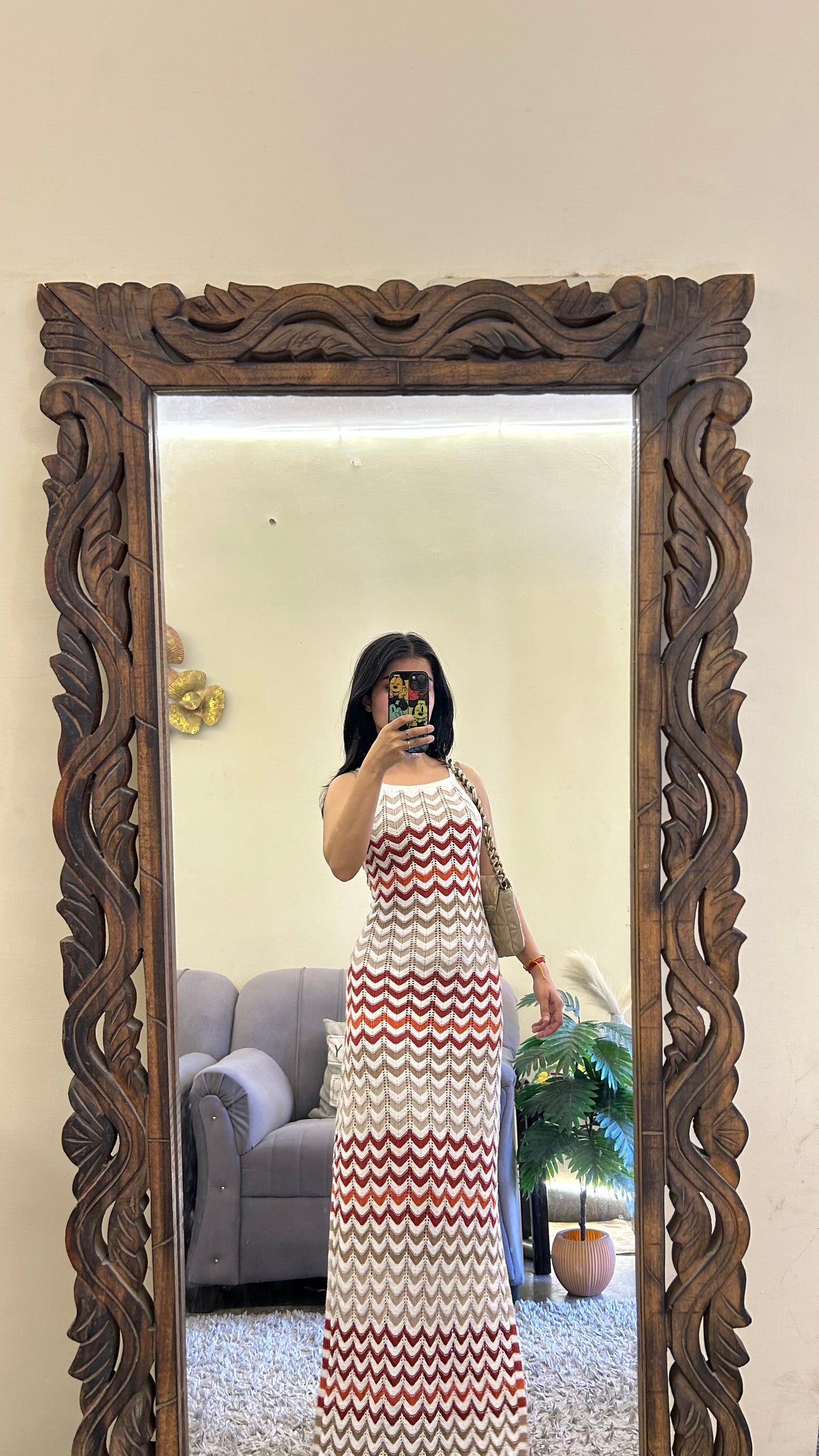 Crochet dress 36-40 bust/l:42