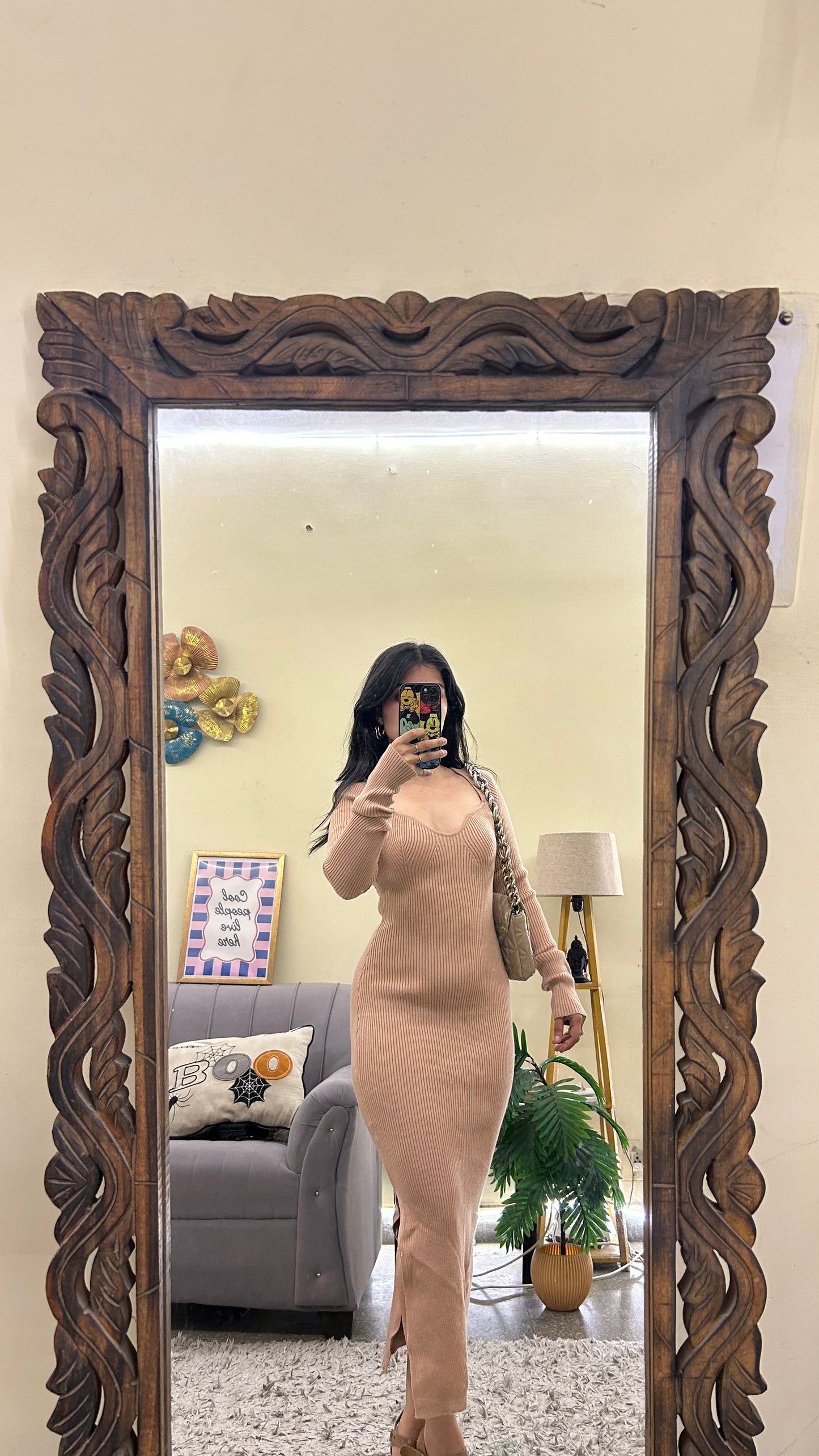 Cute dress 32-34 bust/l:44