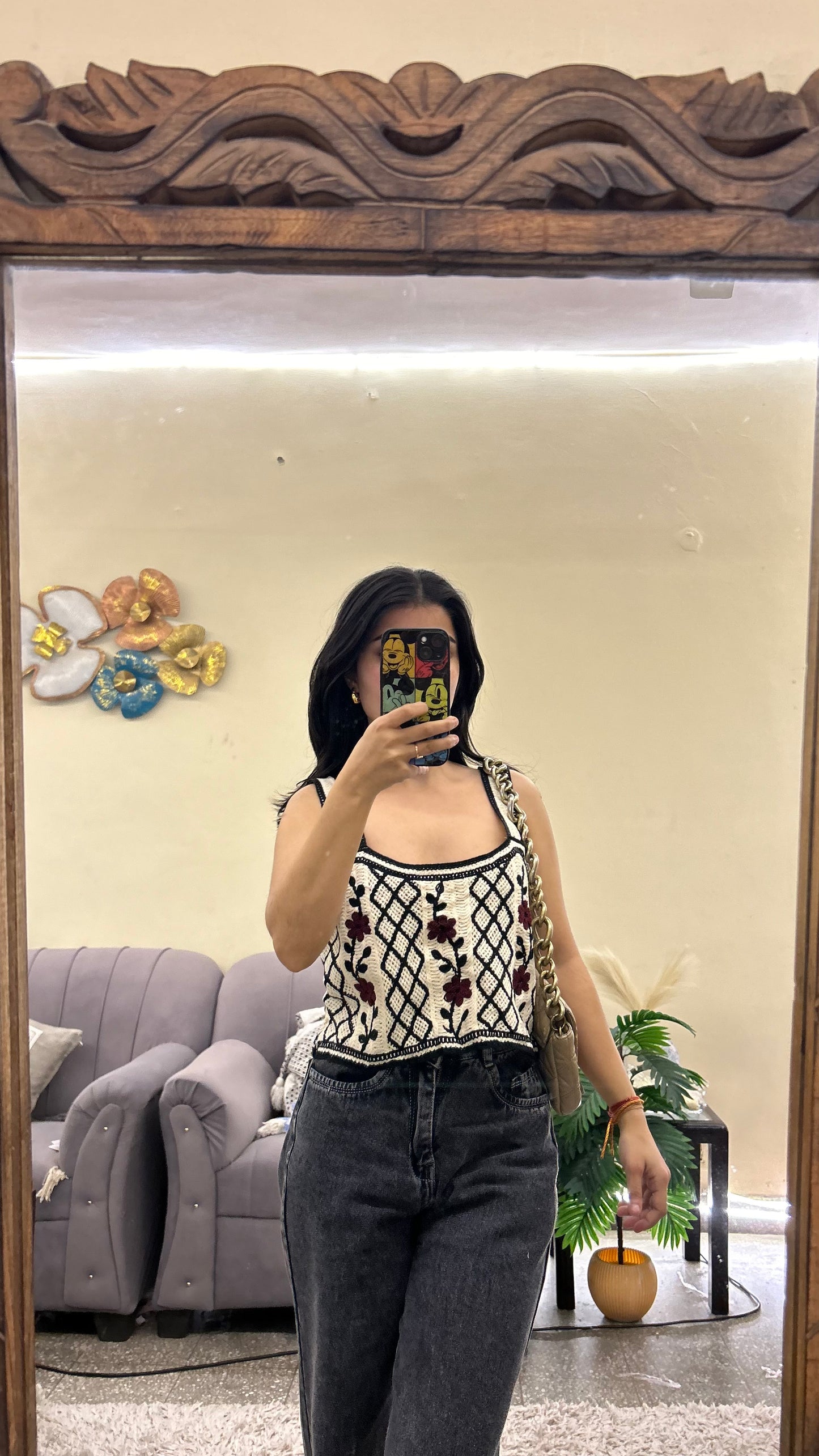 Cute top S-M