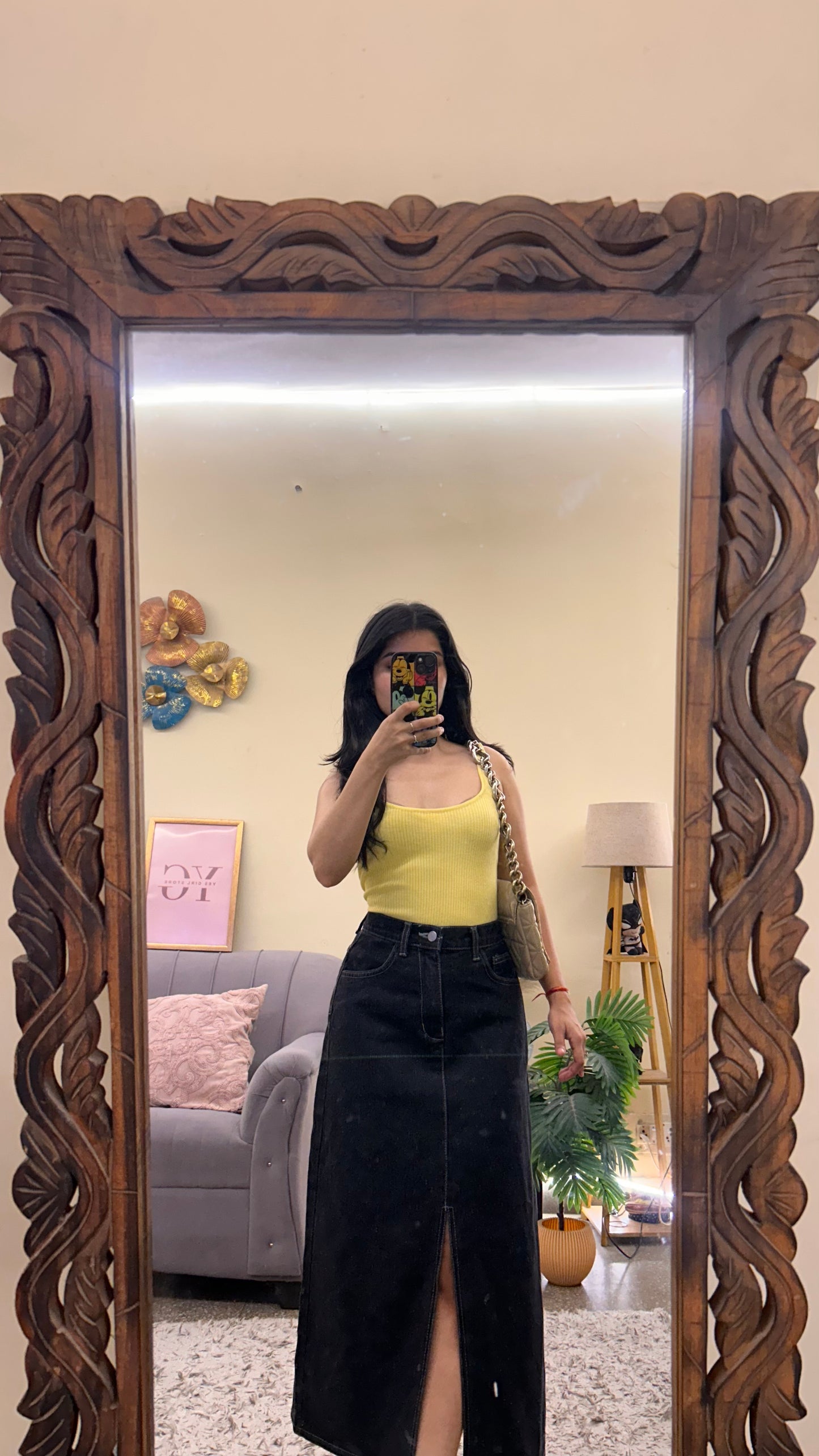 19s)korean skirts waist -28 /L 33
