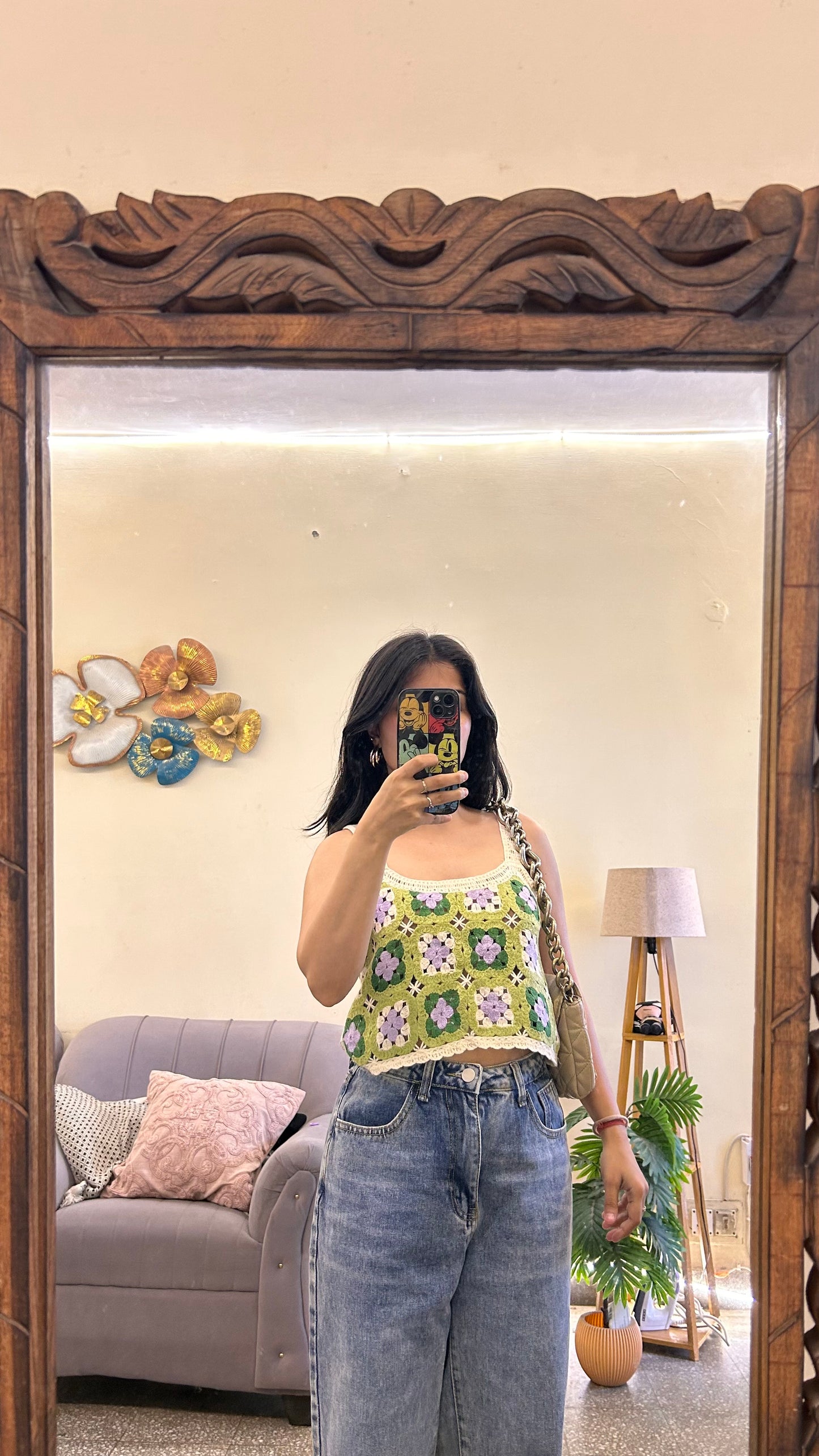 85) cute top 32-33 bust