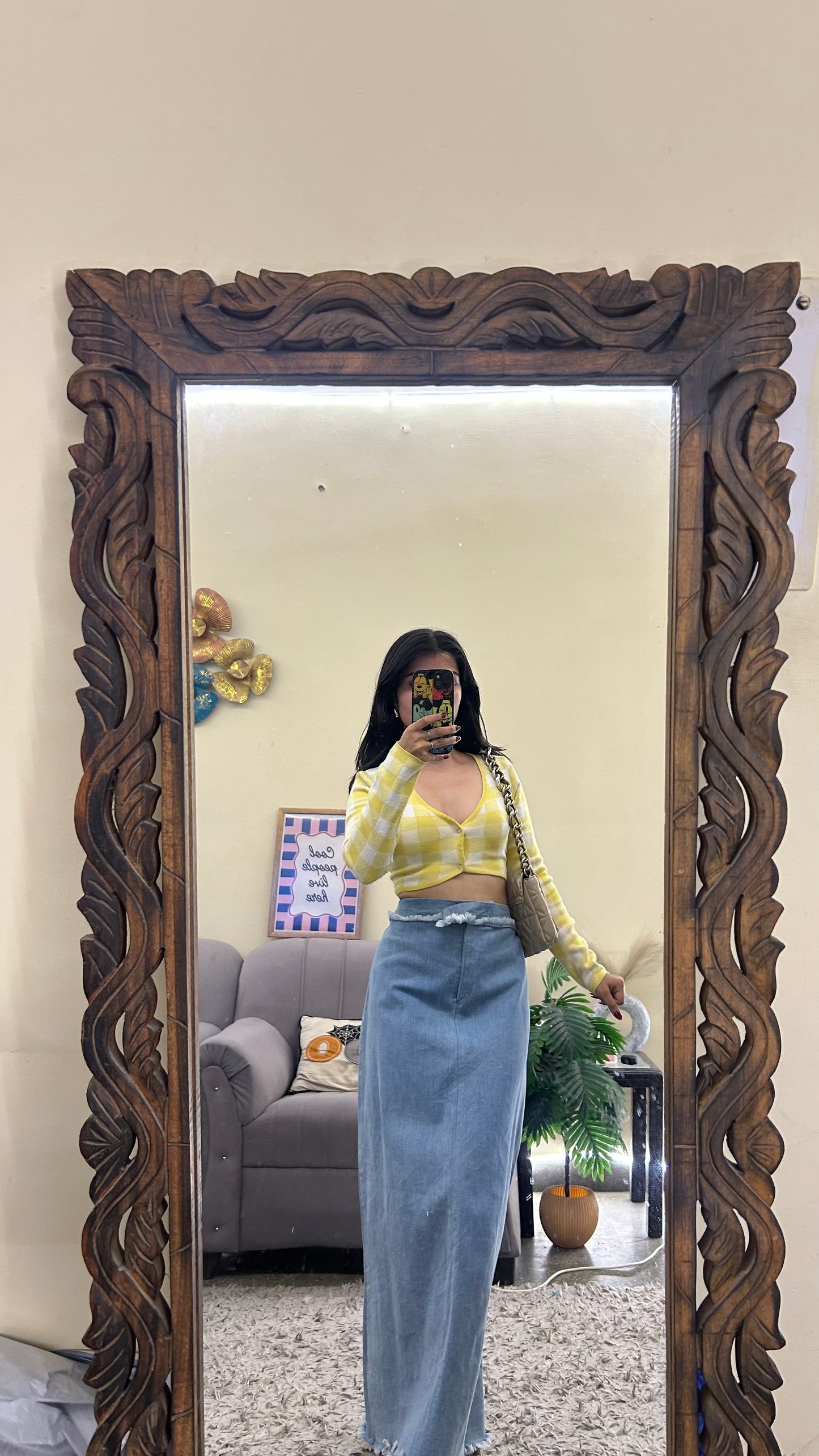 41) Korean skirt 32 waist/l:36