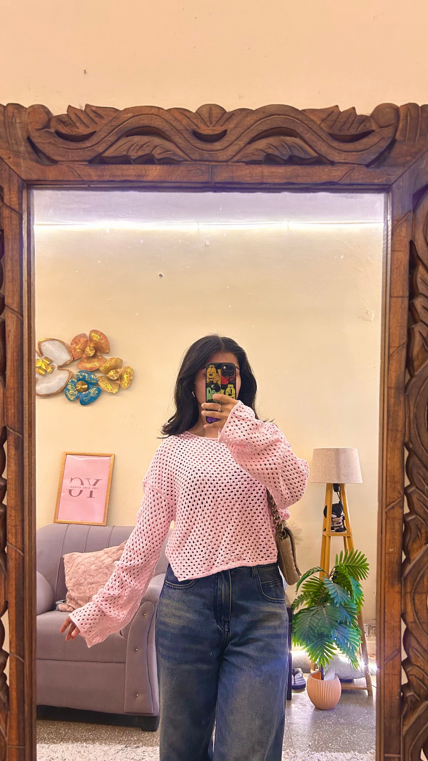 37)semi winter top bust -30-32