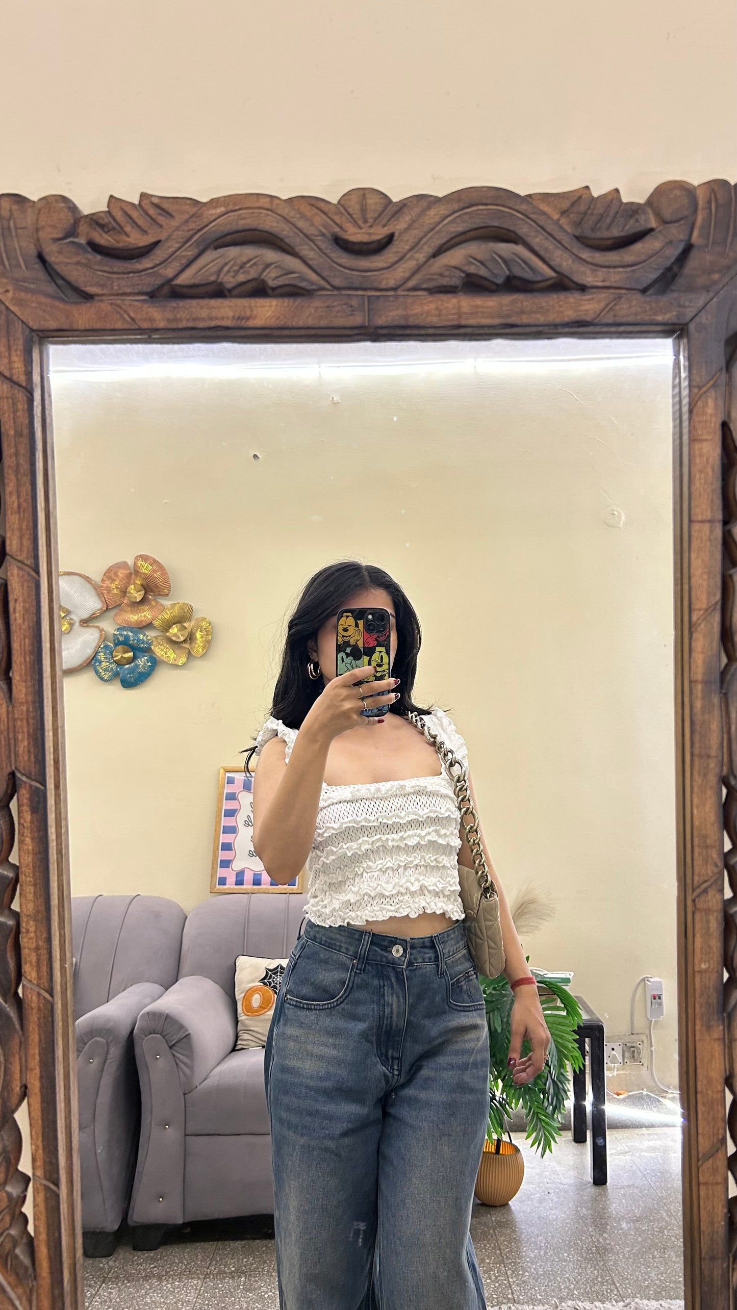 Zara top 28-32 bust