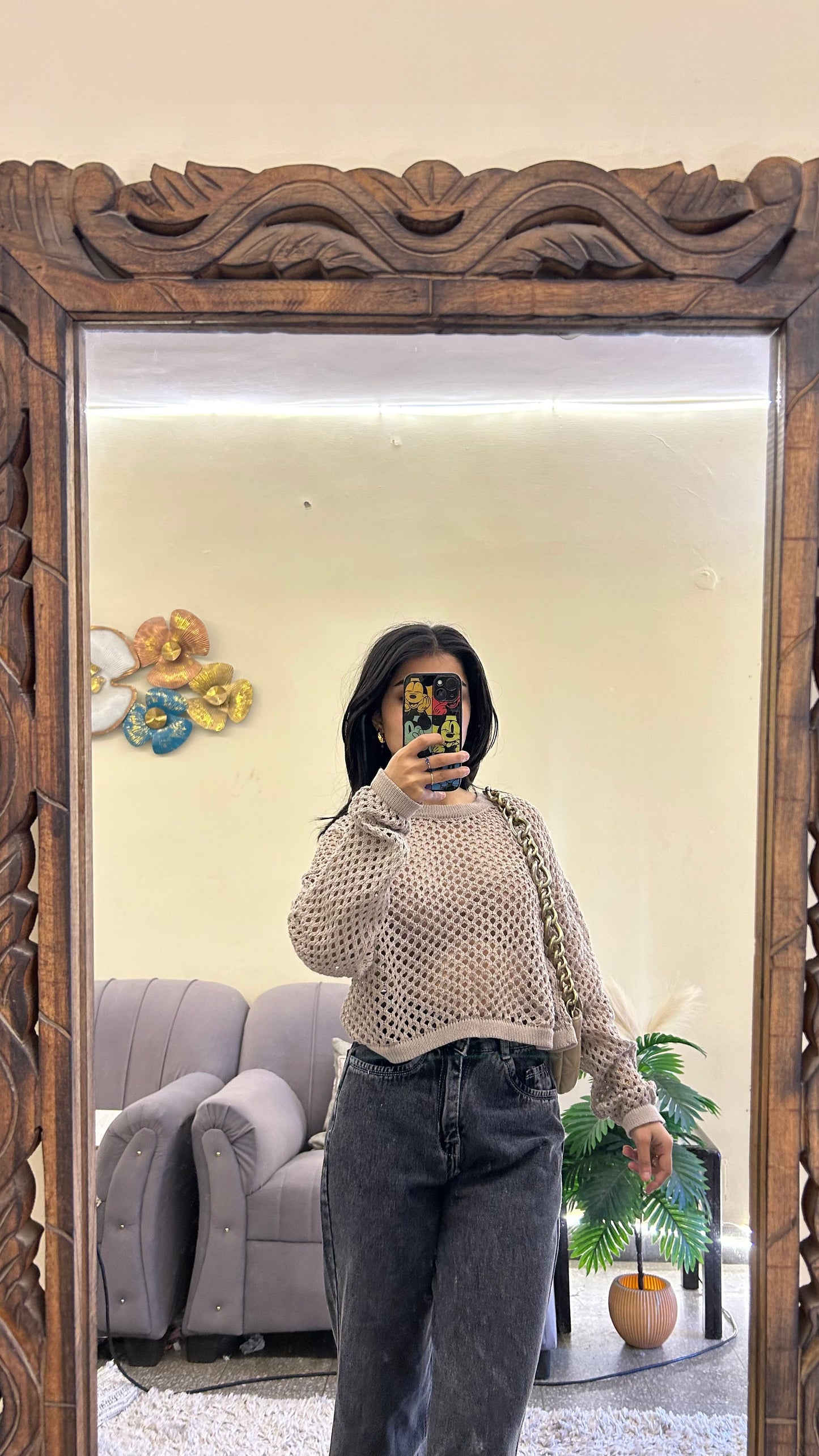 Crochet top S