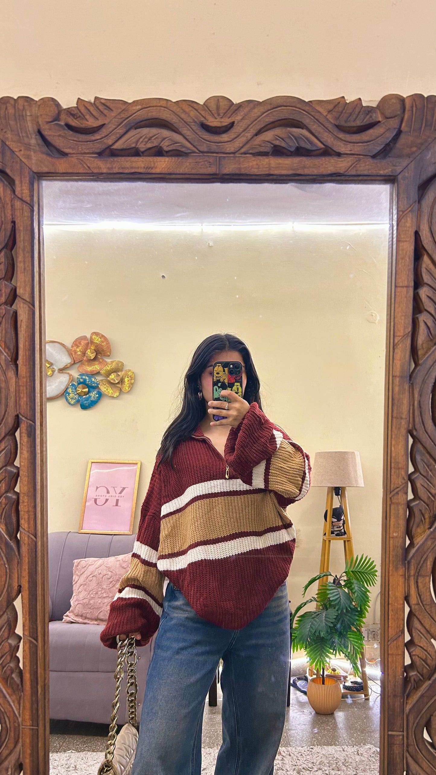 66)pintrest sweater upto size:L-XL