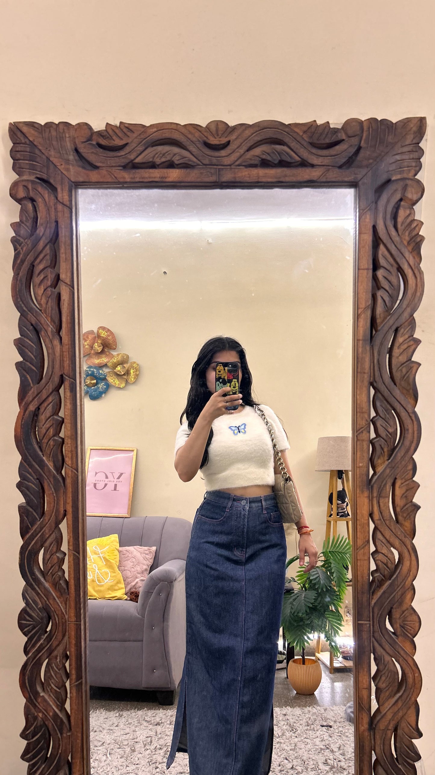 49)korean skirts waist - 26/L 35