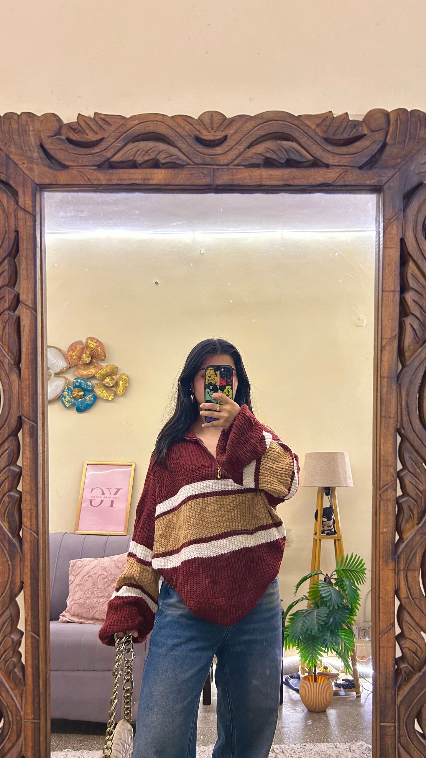 66)pintrest sweater upto size:L-XL