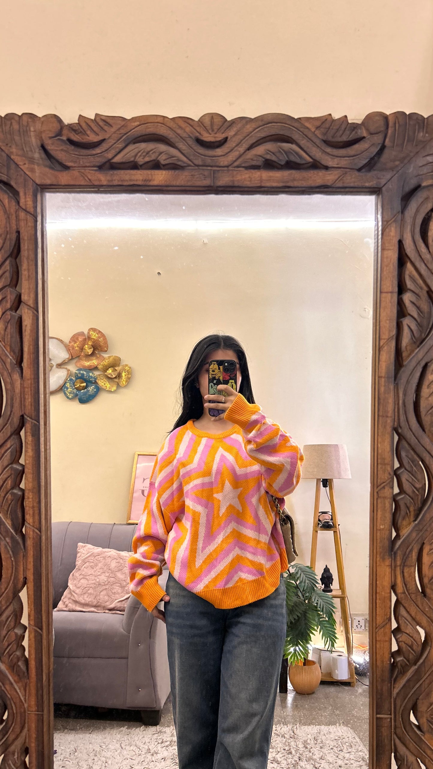 Cute sweater L