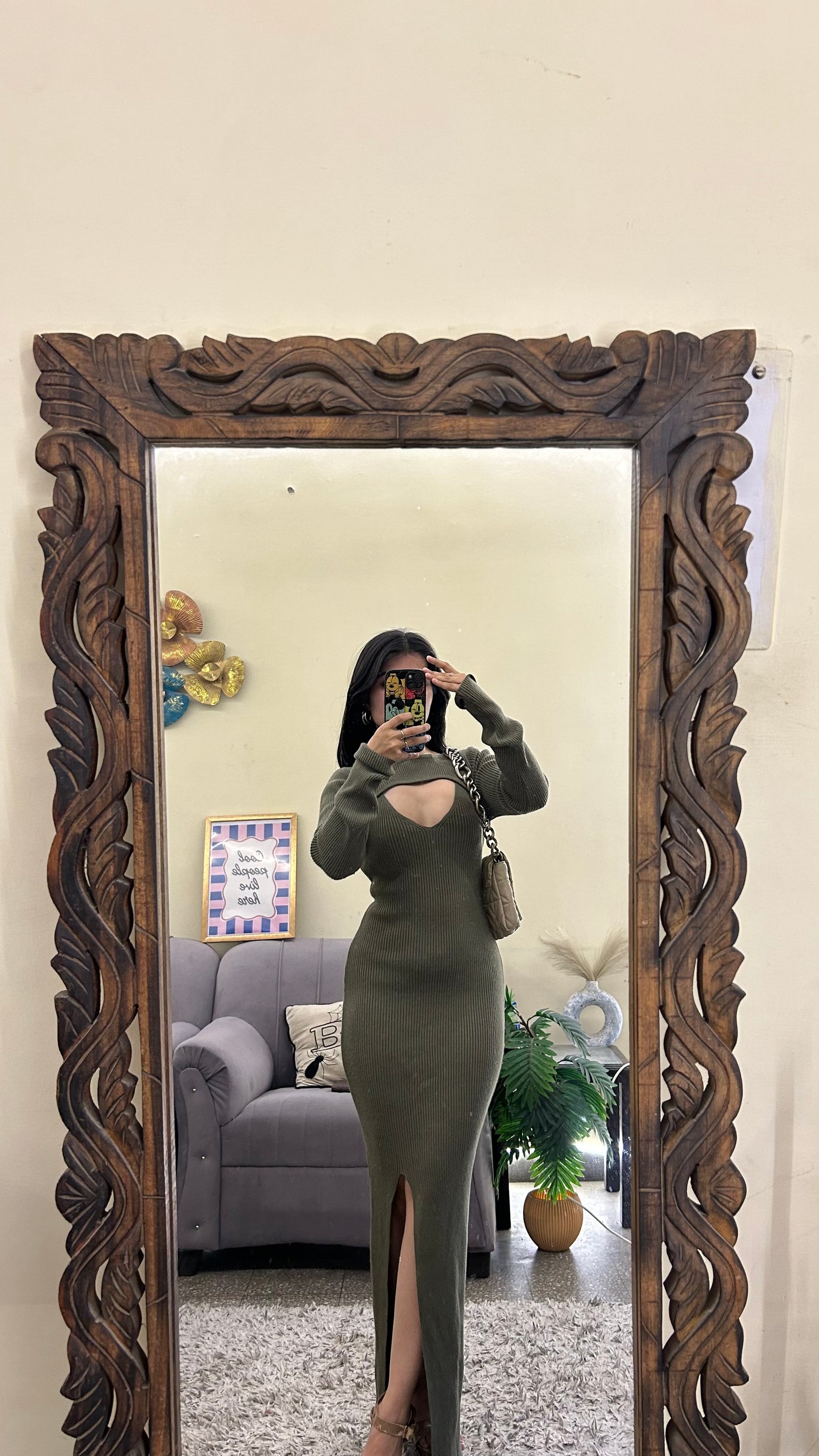 Cute dress 32-34 bust/l:50
