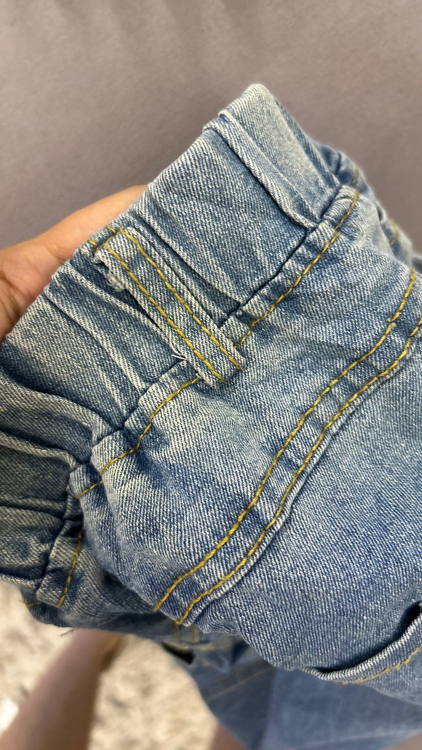 64) thrifted skirt 28-32 waist/l:29