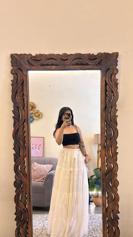 41)fairy skirt with layer waist 28-34 L-42