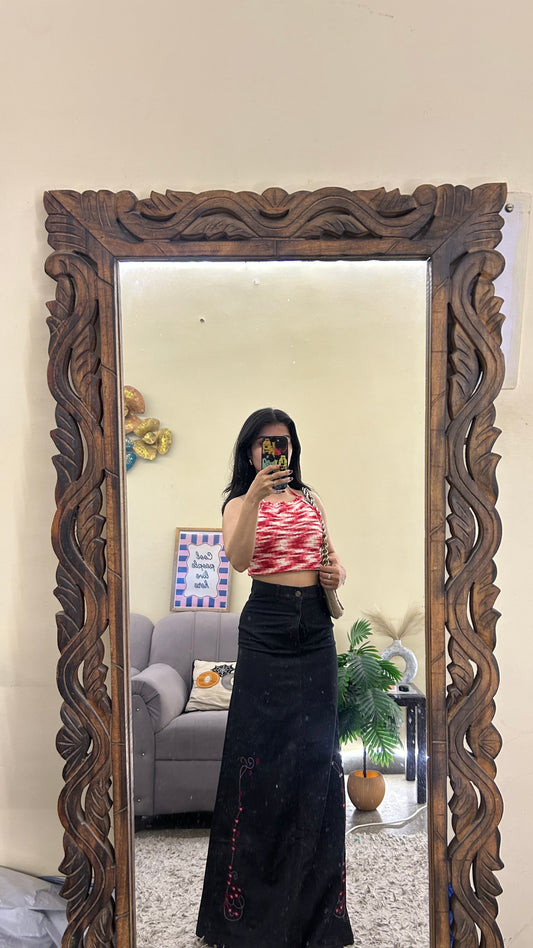 34) Korean skirt 26 waist/l:39