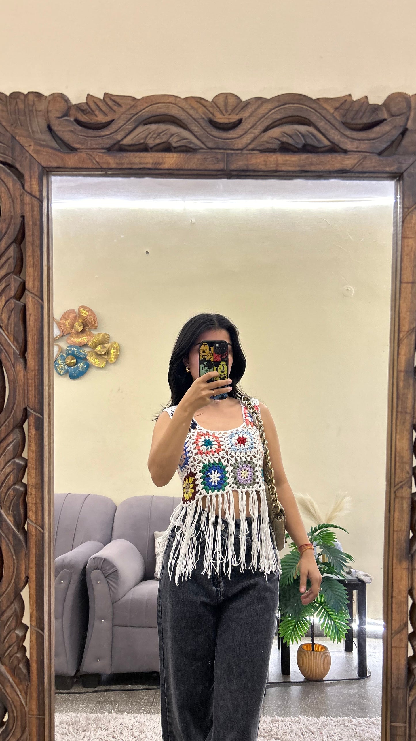 Crochet top 32 bust