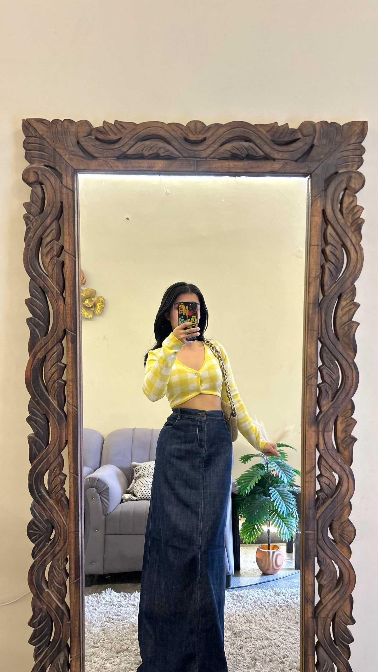 27) Korean skirt 36 waist/l:40