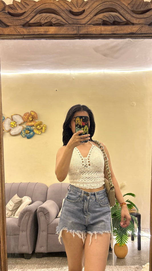 Crochet top 32-34 bust