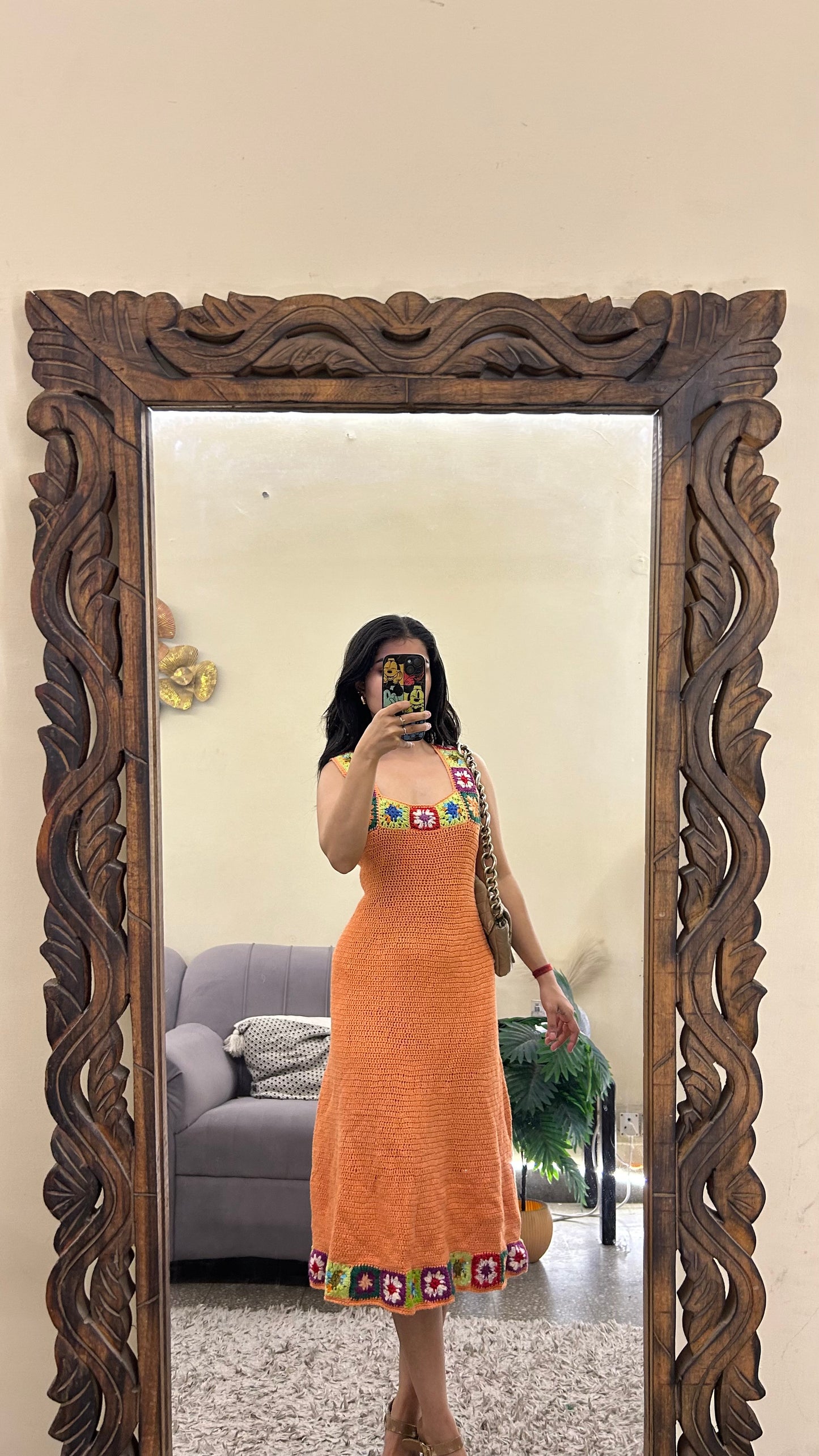 Crochet dress 32 bust/l:40