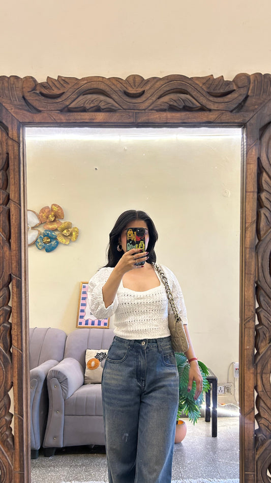 Cute top zara 34-36 bust