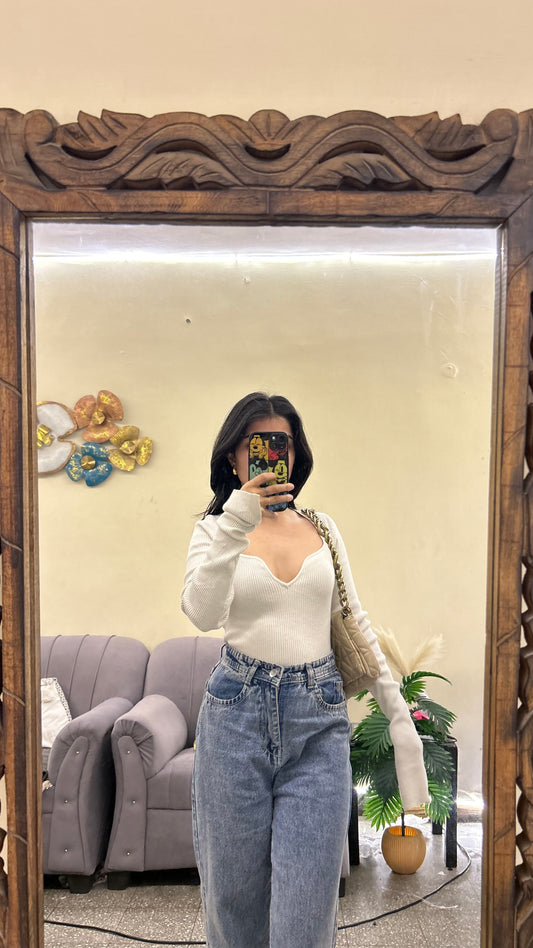 Cute top thrifted 32-34 bust