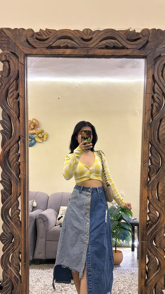 1) korean skirt 25 waist/l:30
