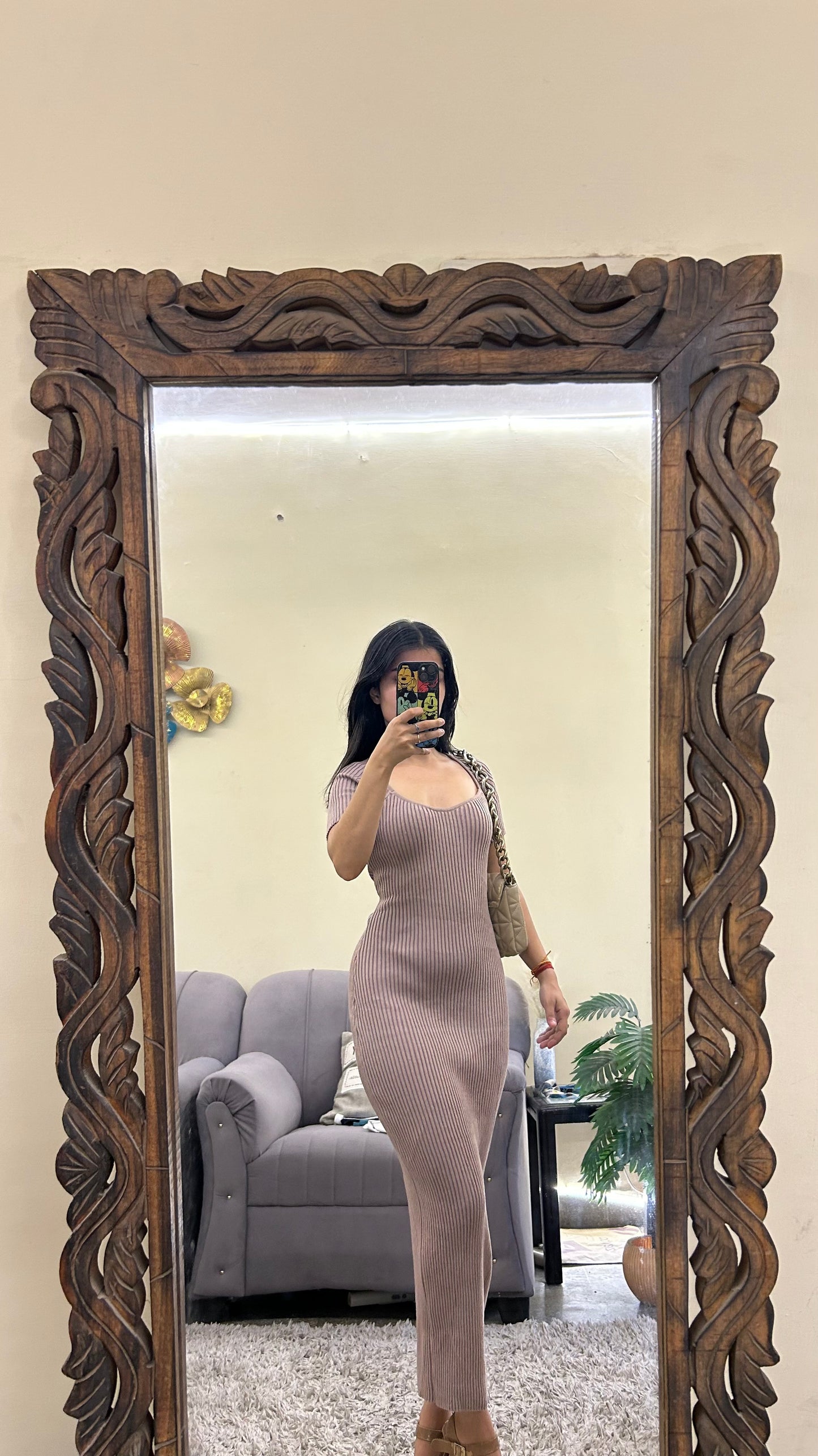 Cute dress 30-32 bust/l:47