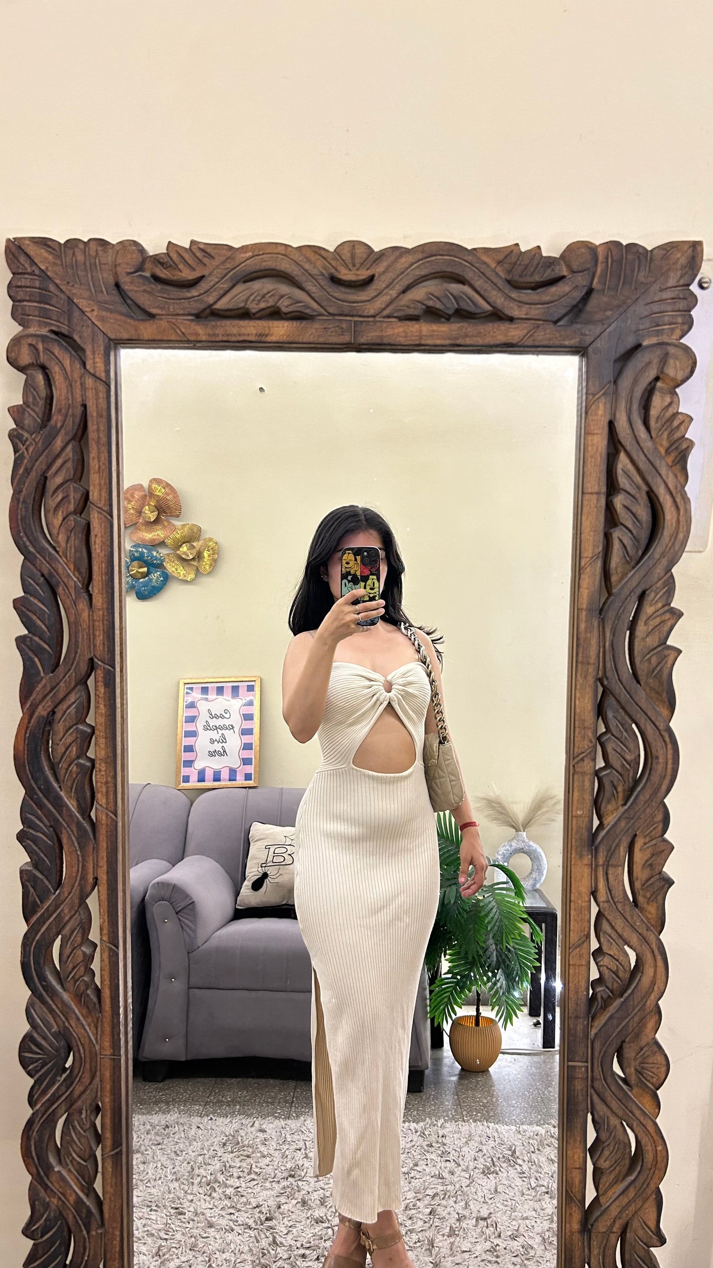 Classy dress 32-34 bust/l:40