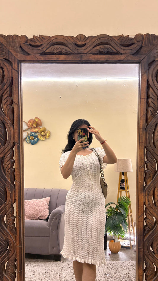 156 cute short dress bust- 36/ L -34