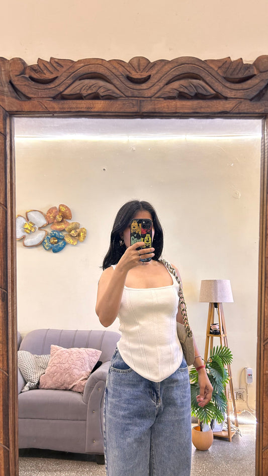61) cute top 30-32 bust