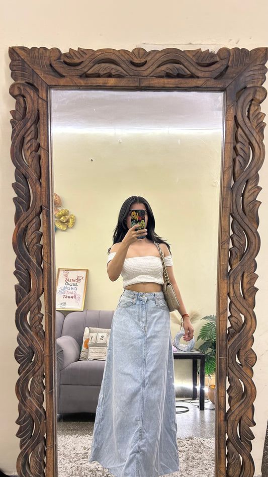 64) Korean skirt 28 waist/l:34