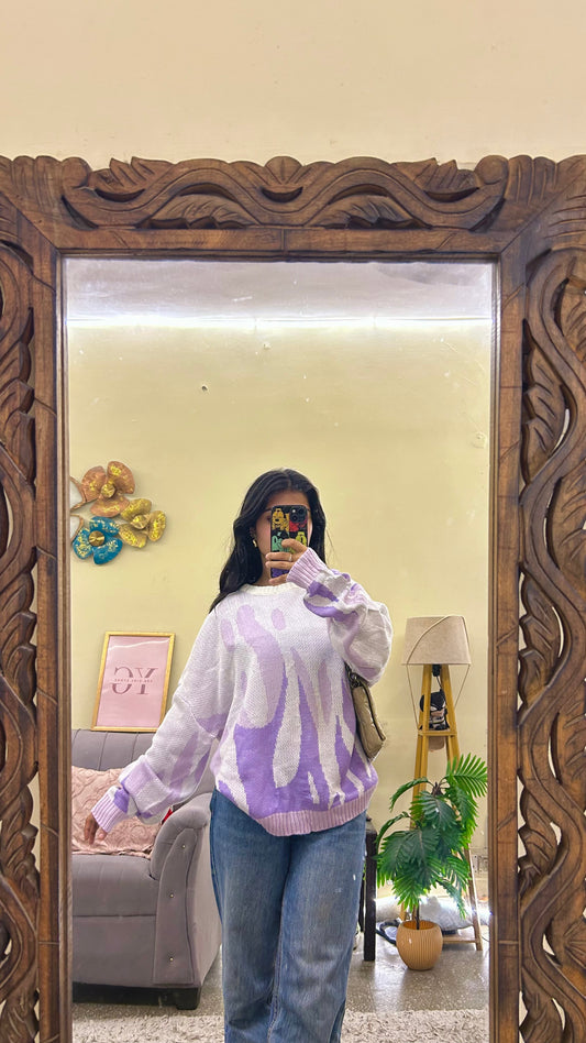 31)pintrest sweater upto size: S-M